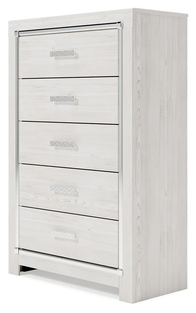 Altyra White Queen Storage Bedroom Set with Dresser and Chest (Online Special Price) - Image 15