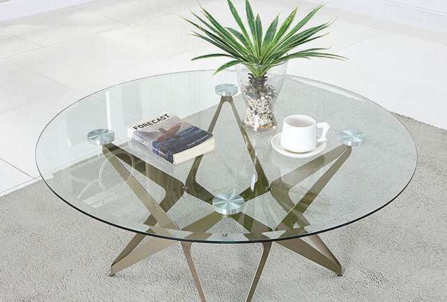 Alvise Champagne Coffee Table - Image 3