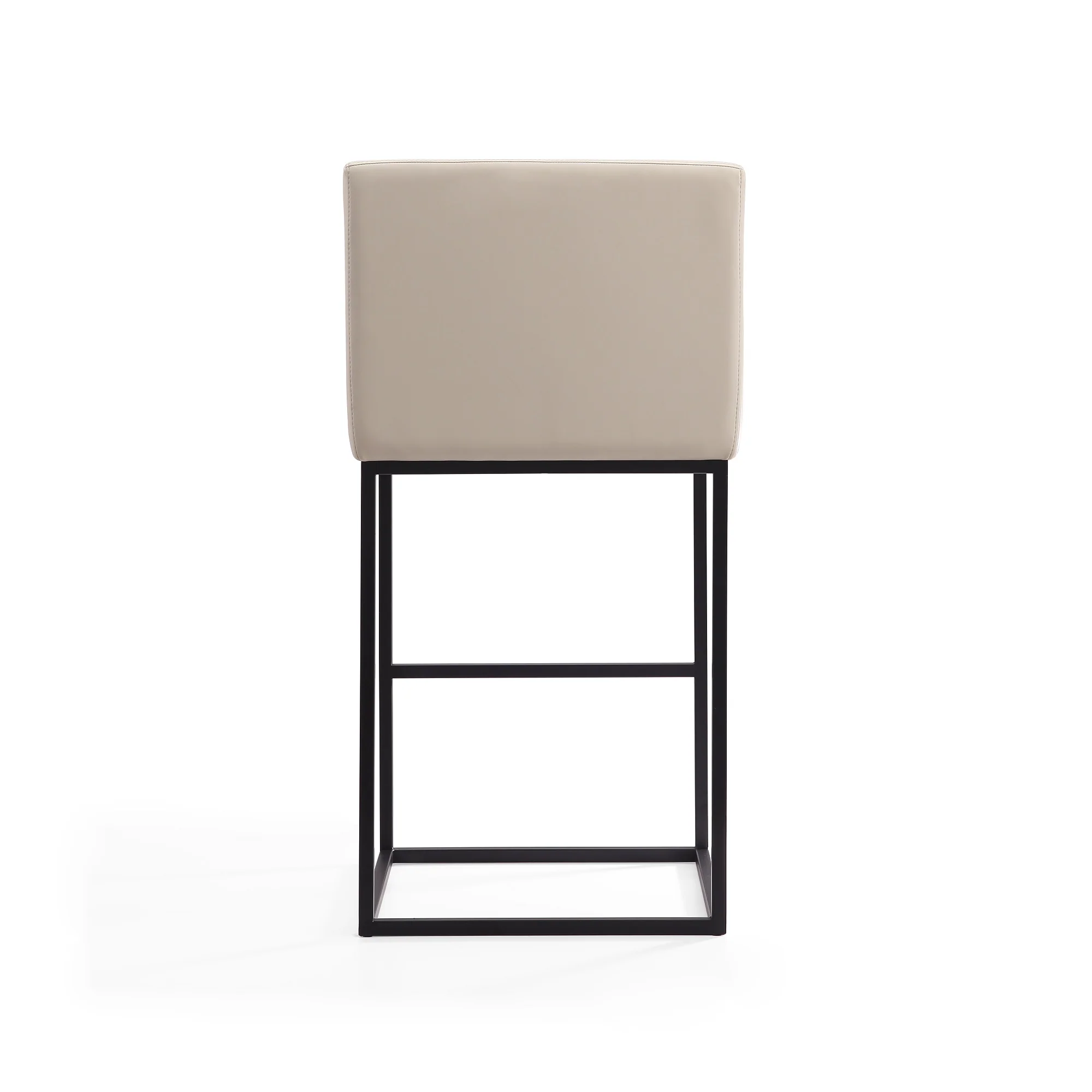 Ambassador Barstool in Cream and Black (set of 3) - Image 7