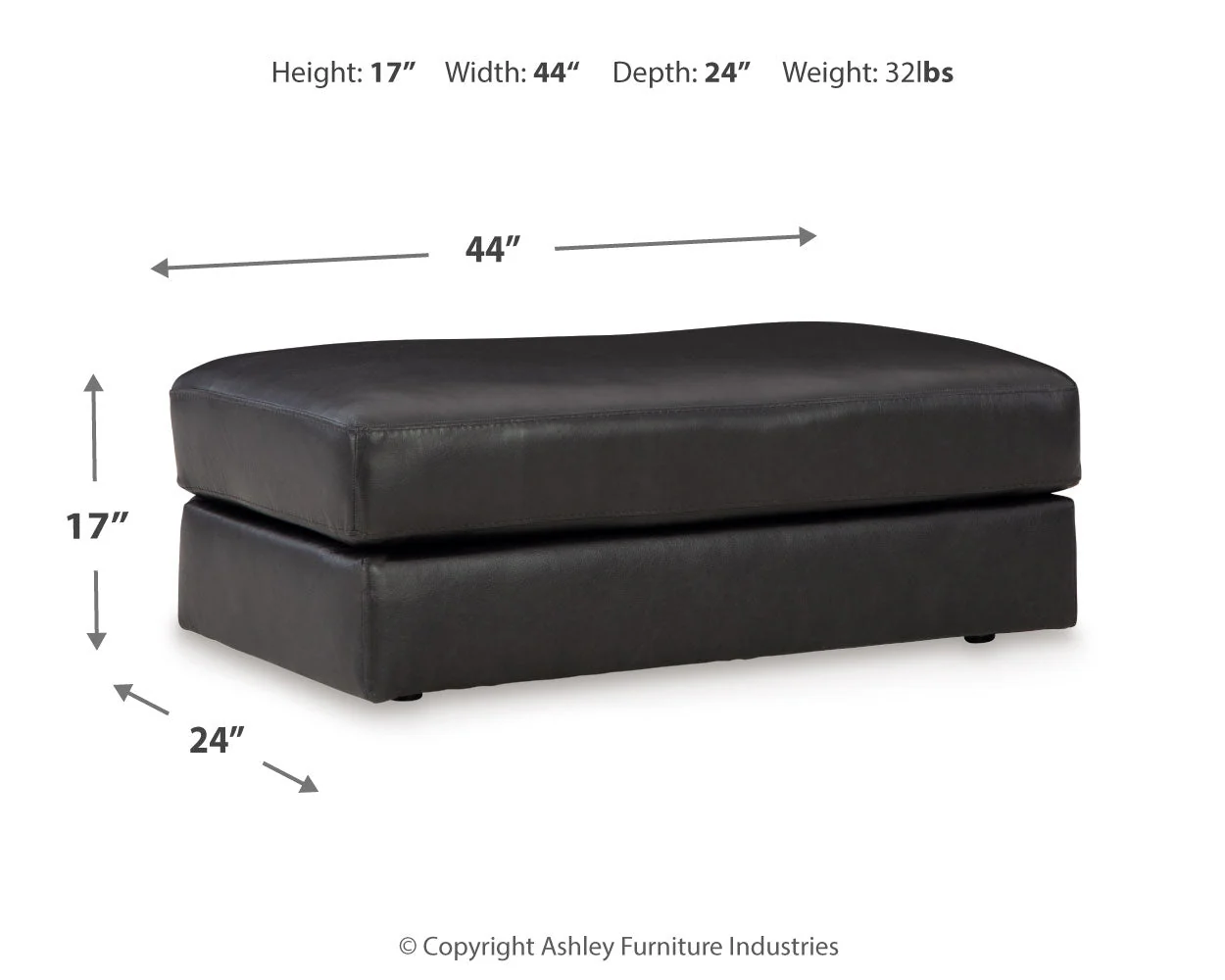 Amiata Onyx Sofa, Loveseat, Oversized Chair and Ottoman (Online Special Price) - Image 24