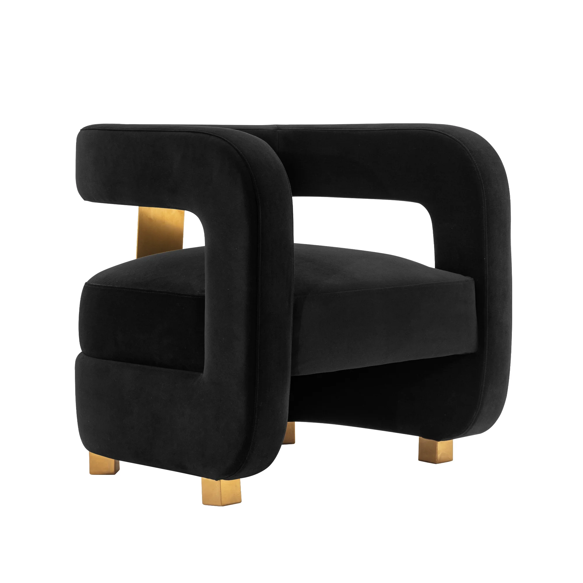 Amirah Accent Chair in Black - Image 11