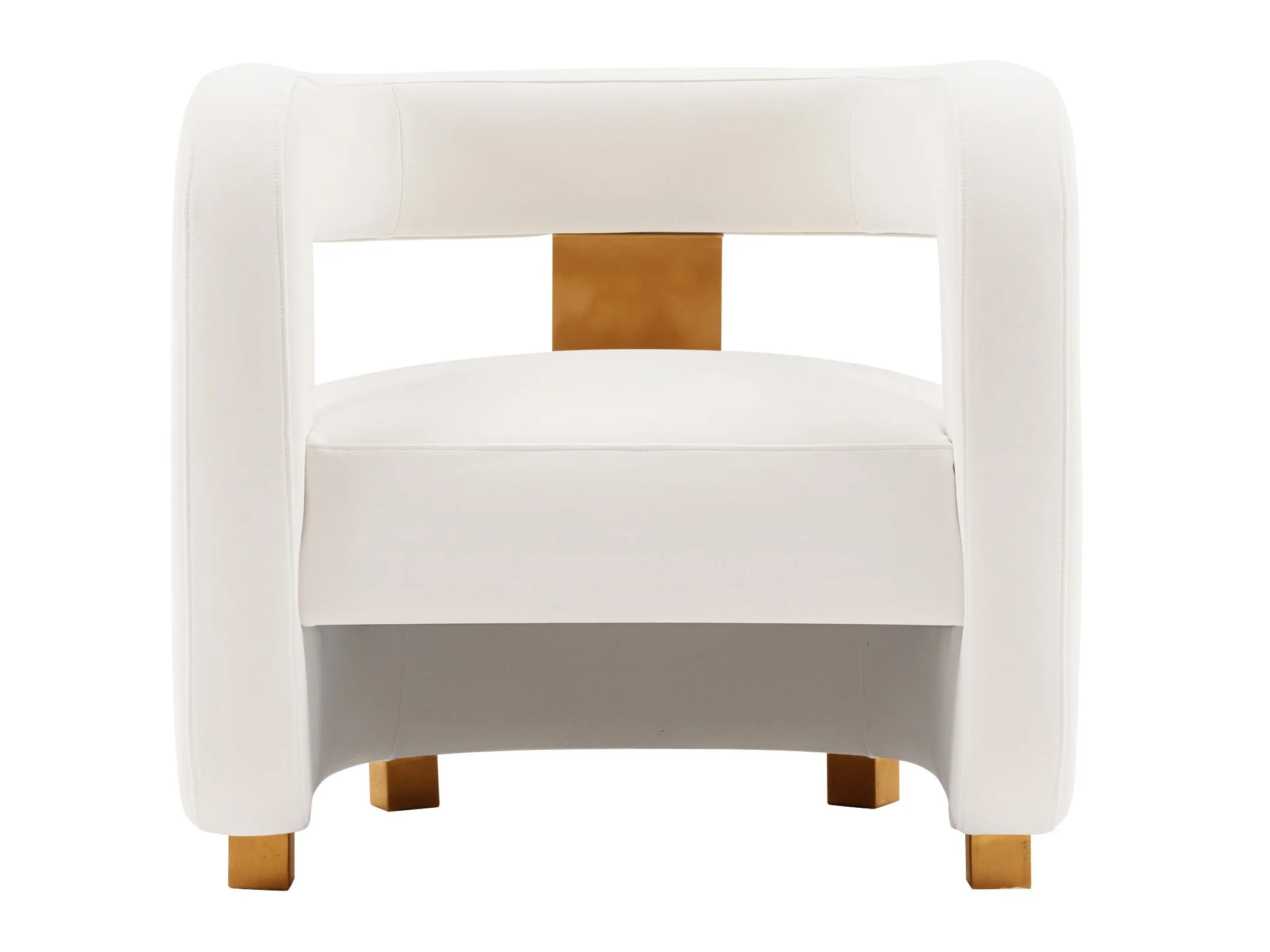 Amirah Accent Chair in White