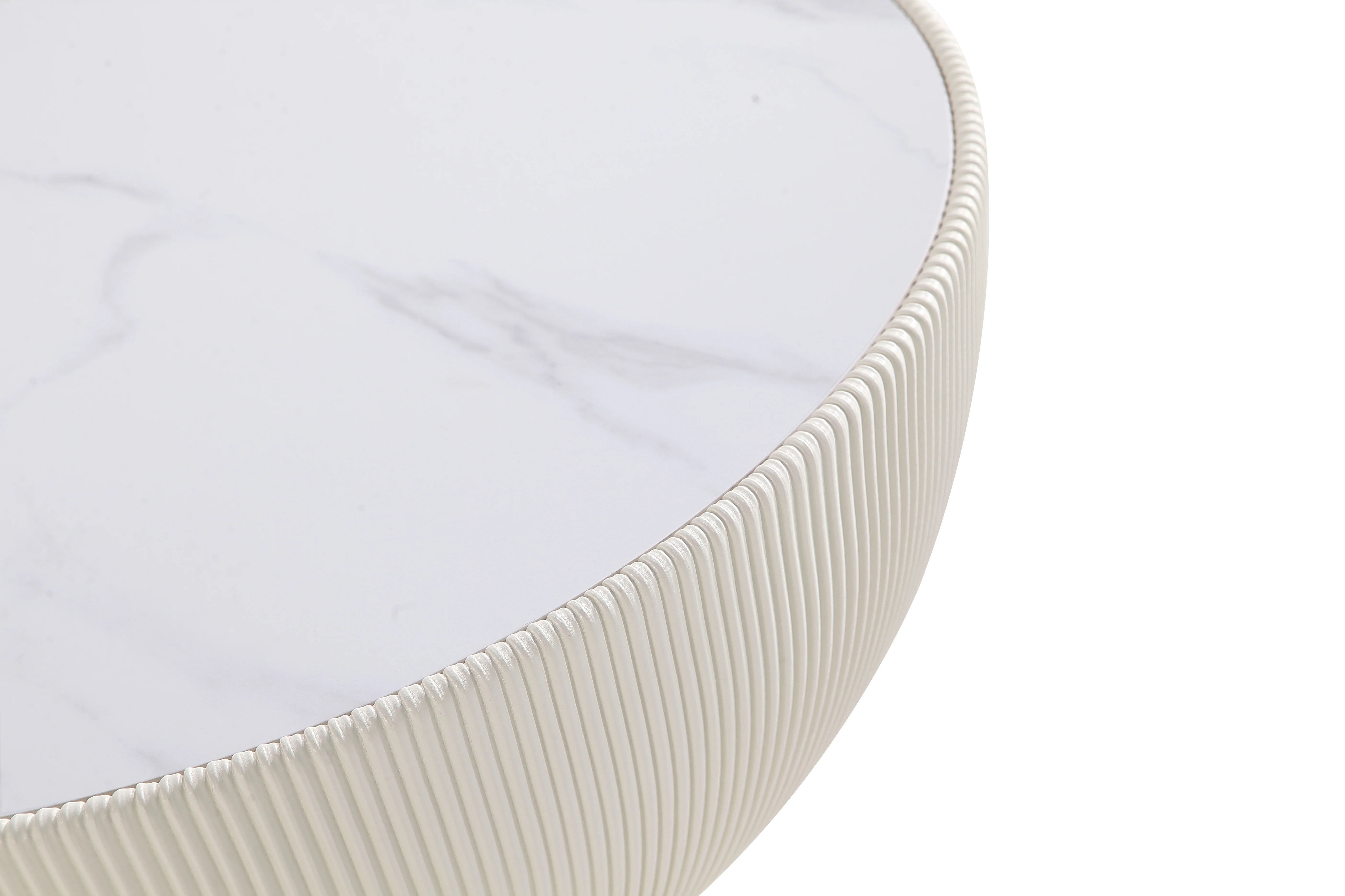 Anderson Coffee Table and End Table 1.0 in Cream and Grey (set of 2) - Image 6