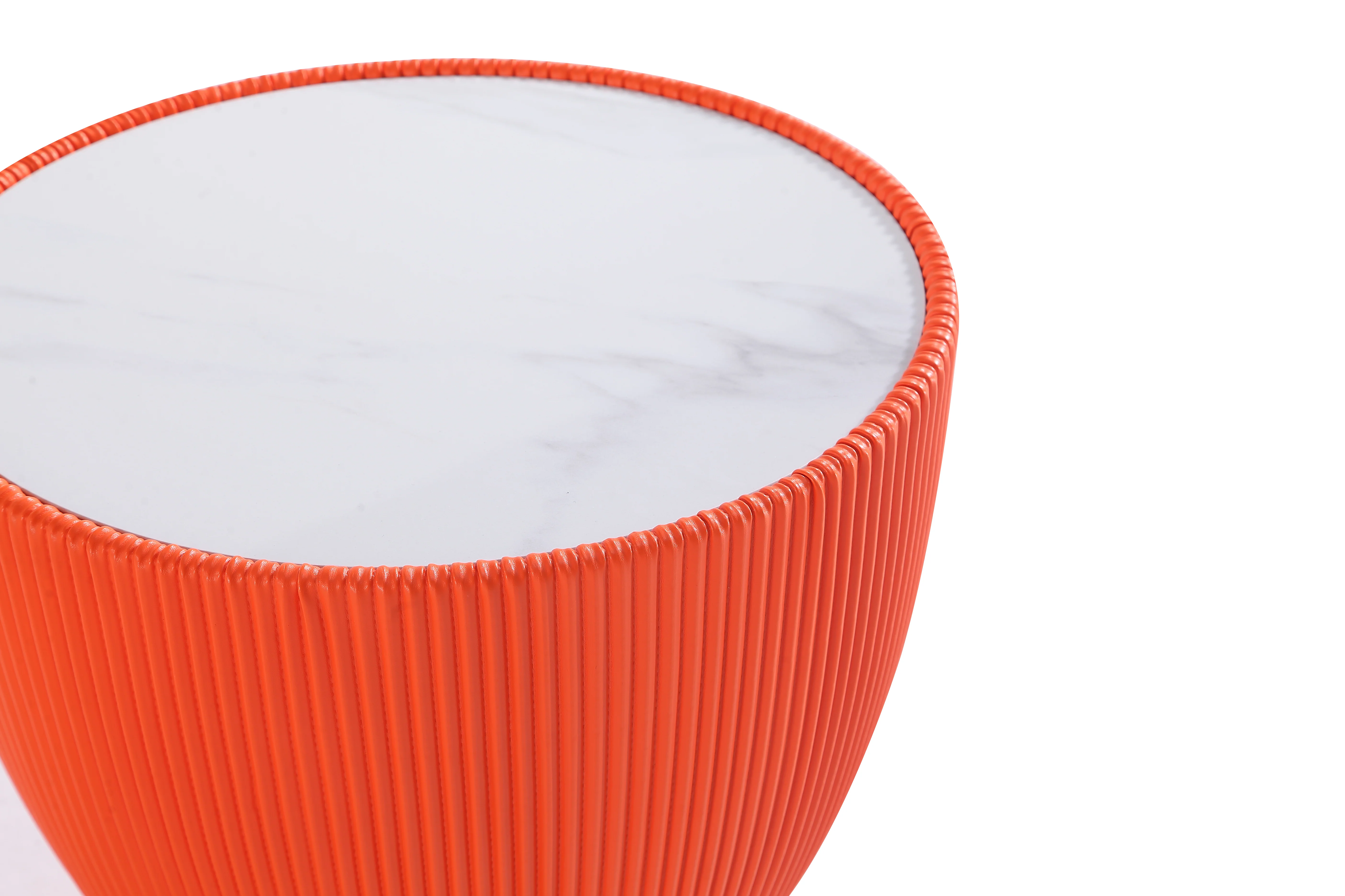 Anderson End Table 1.0 and End Table 2.0 in Orange (set of 2) - Image 11