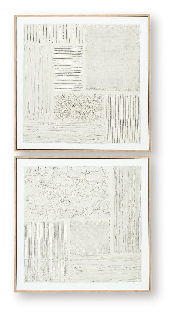 Andorfield Beige/Black/White Wall Art (Set of 2) - Image 6