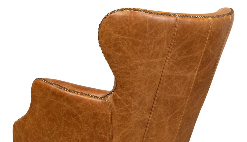 Andrew Jackson Brown Desk Chair - Image 11