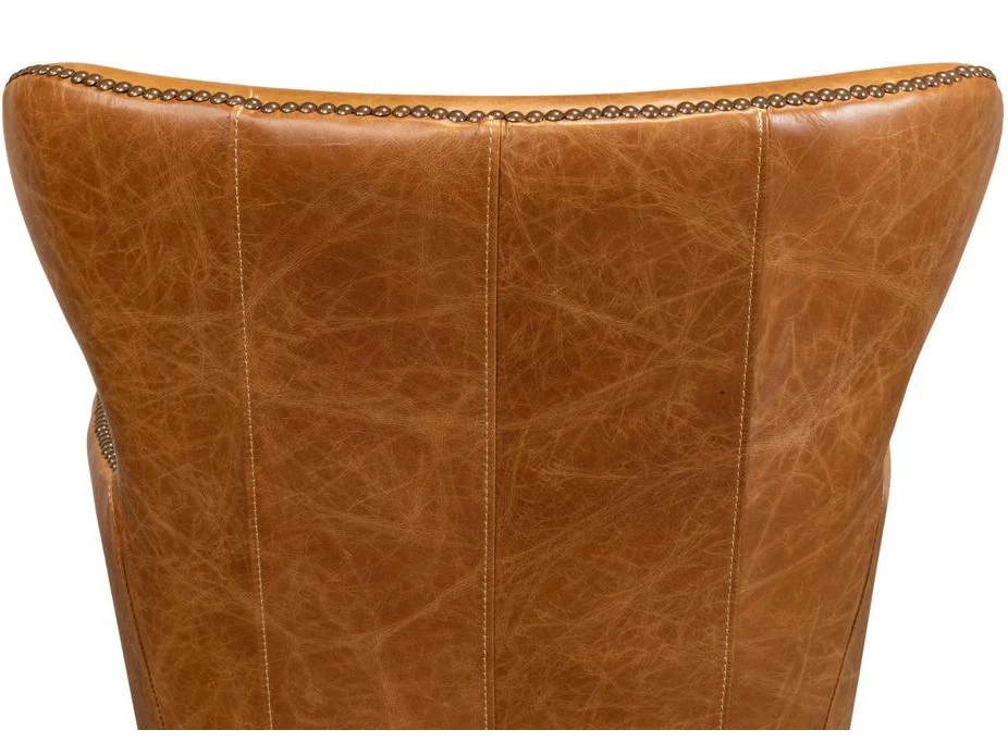 Andrew Jackson Brown Desk Chair - Image 7