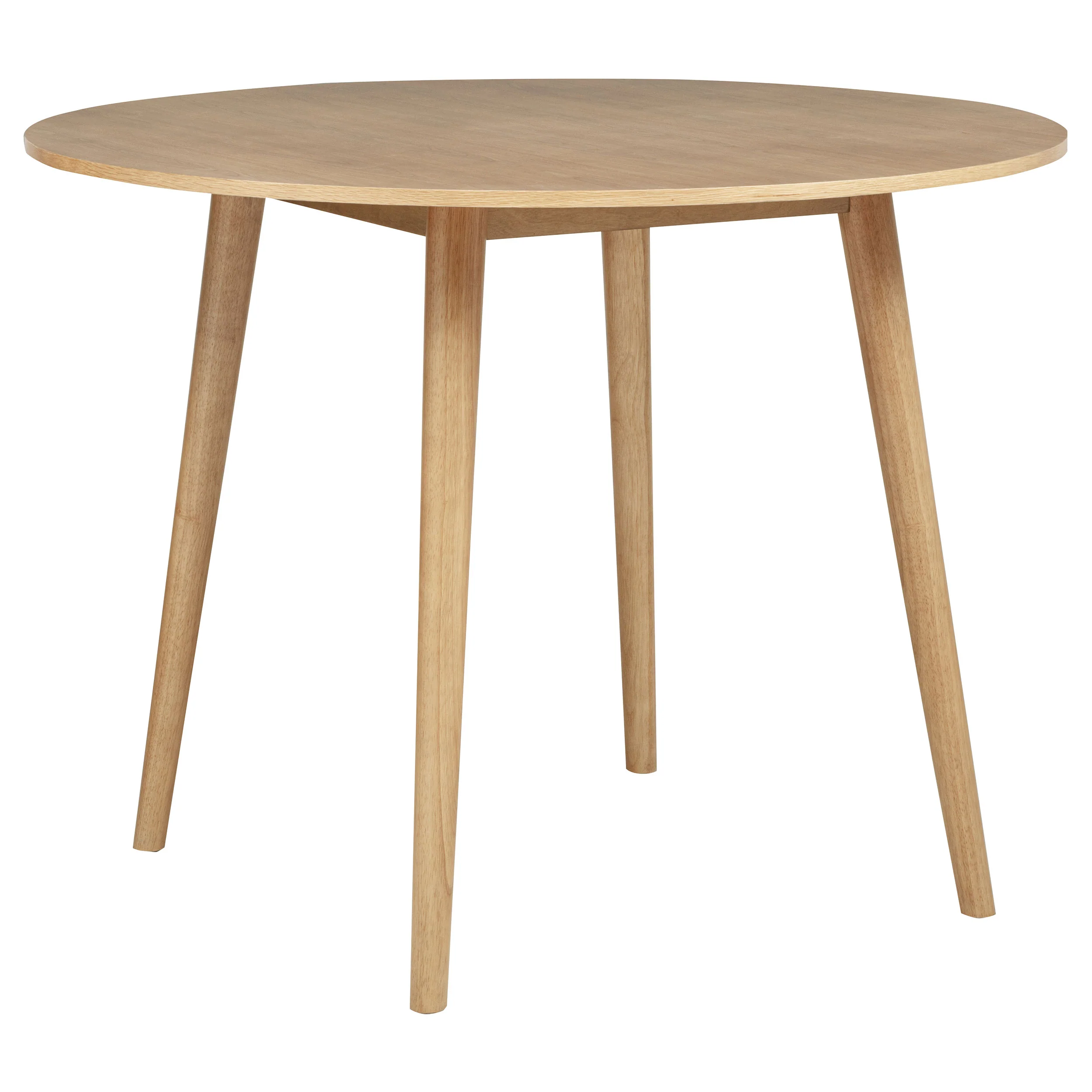 Andrews Black/Light Ash 5-piece Round Counter Dining Set - Image 3