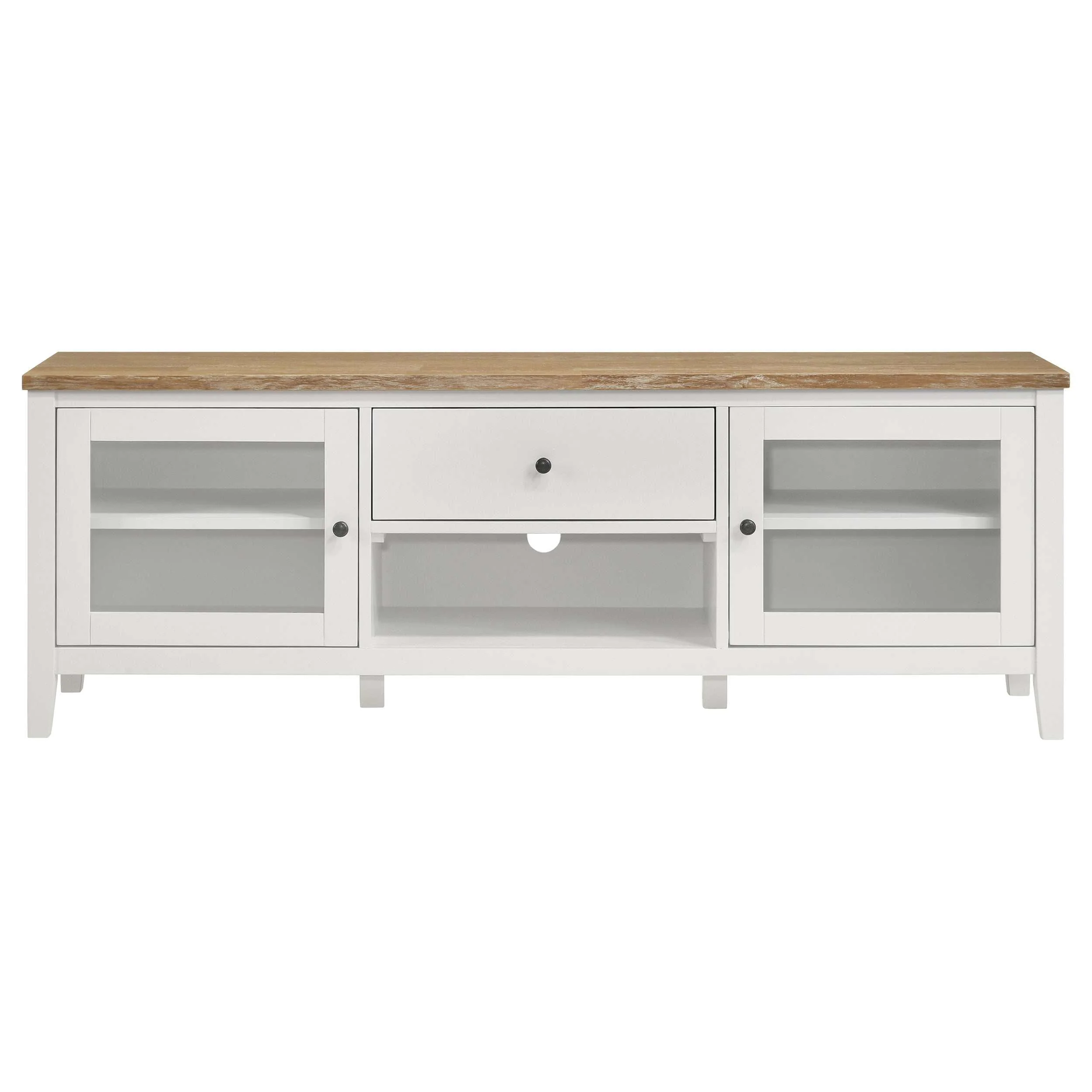 Angela Brown / White 67" Tv Stand - Image 4
