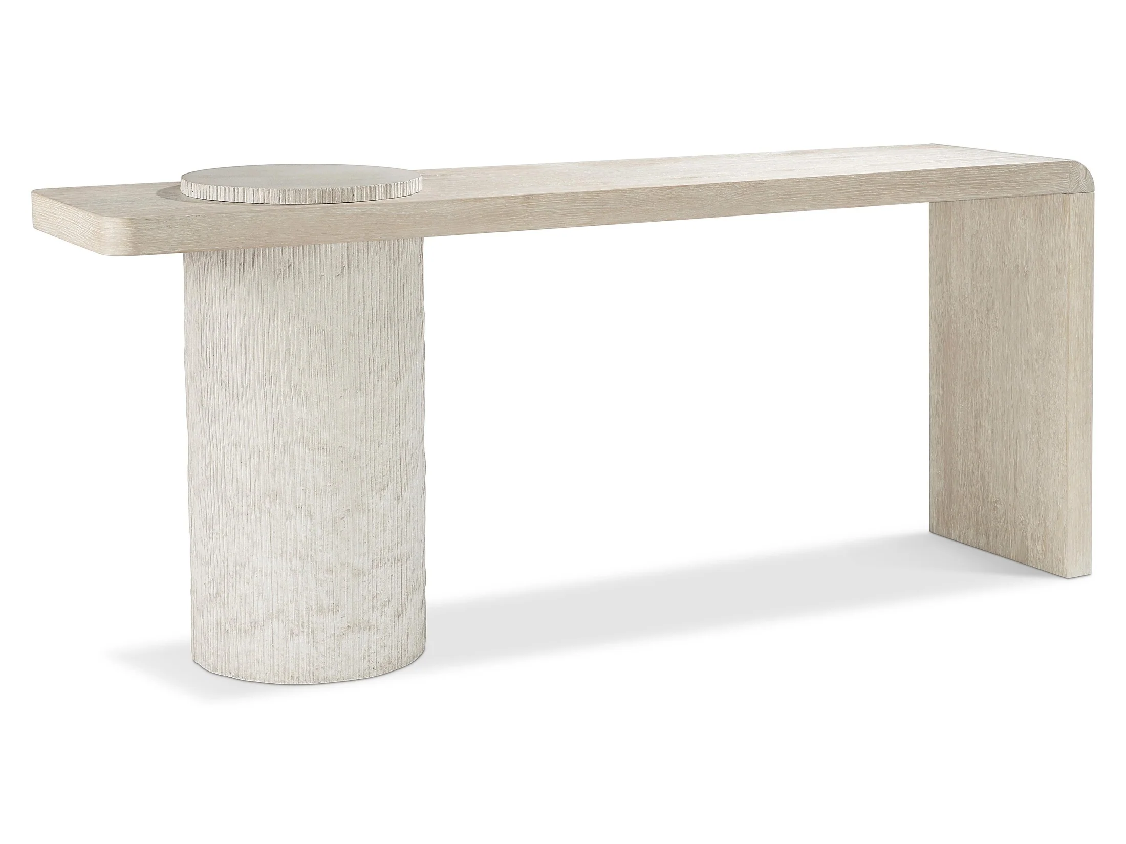 Antibes Pumice/Roz Console Table 76"