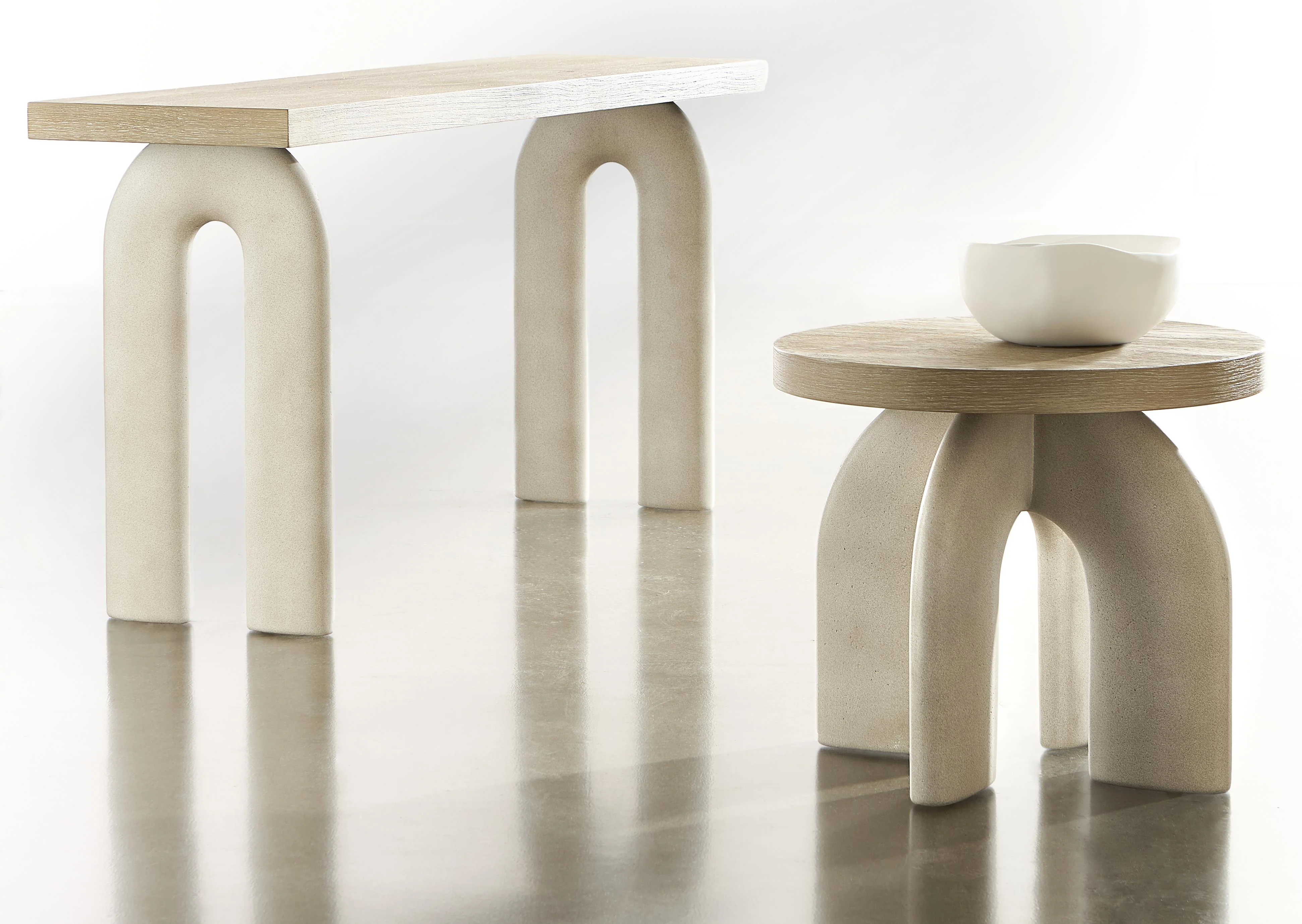 Antibes Pumice/Roz Side Table - Image 6