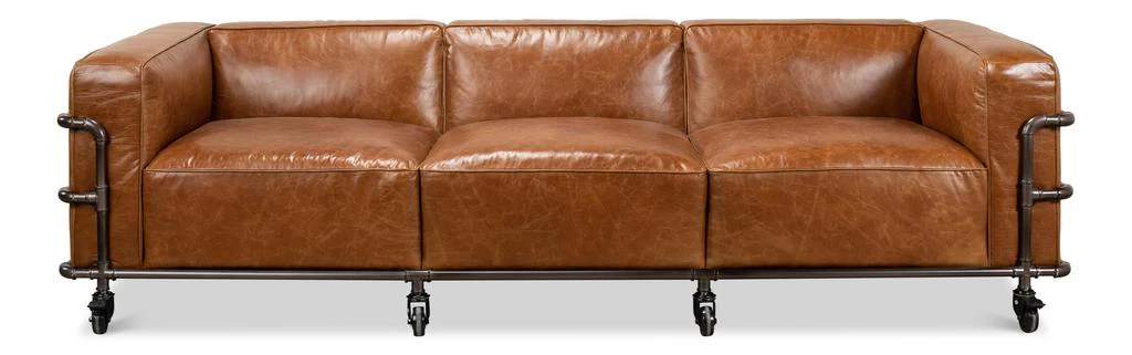 Antwerp Brown Sofa - Image 2