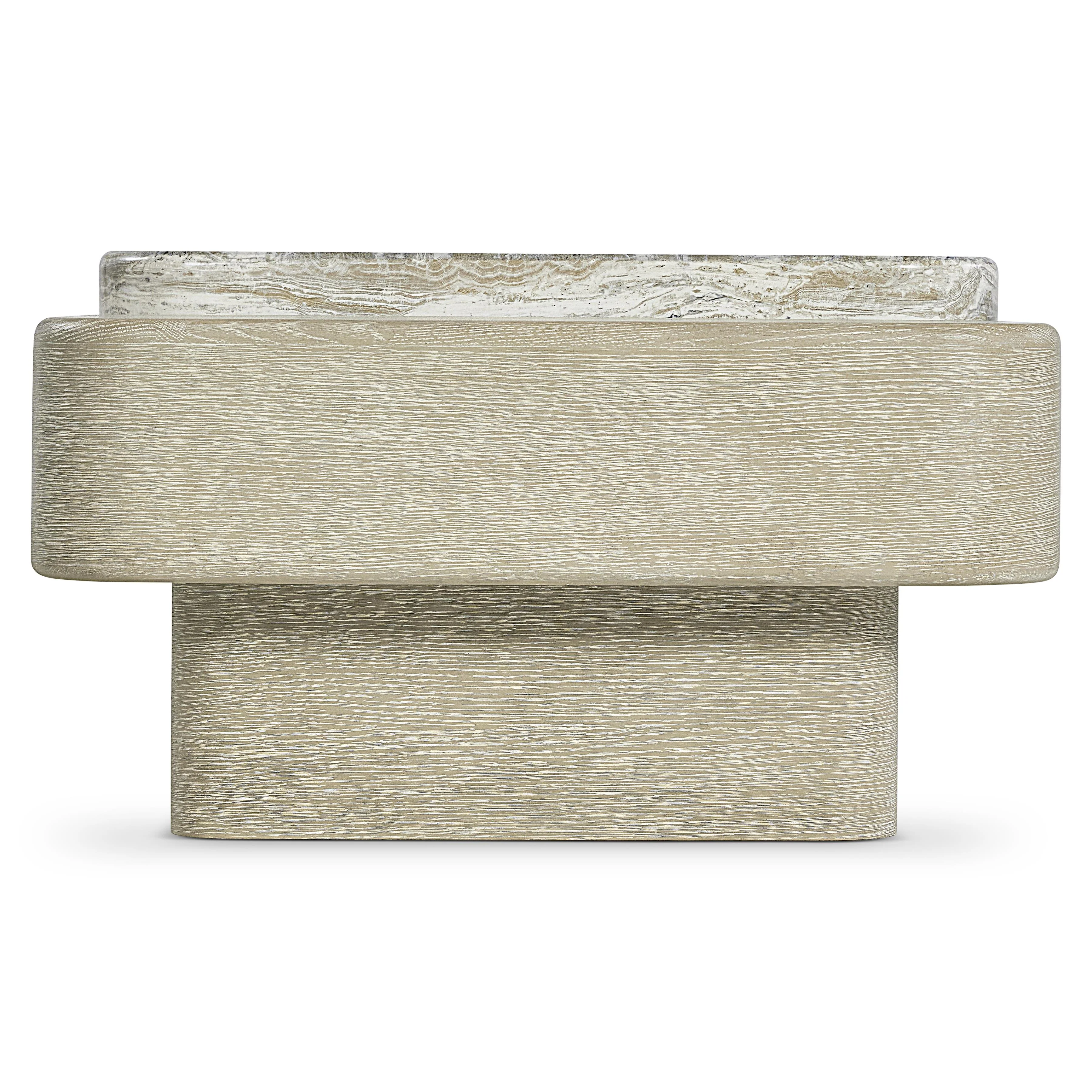 Arcadia Clay/Kalta Faux Stone Cocktail Table - Image 5