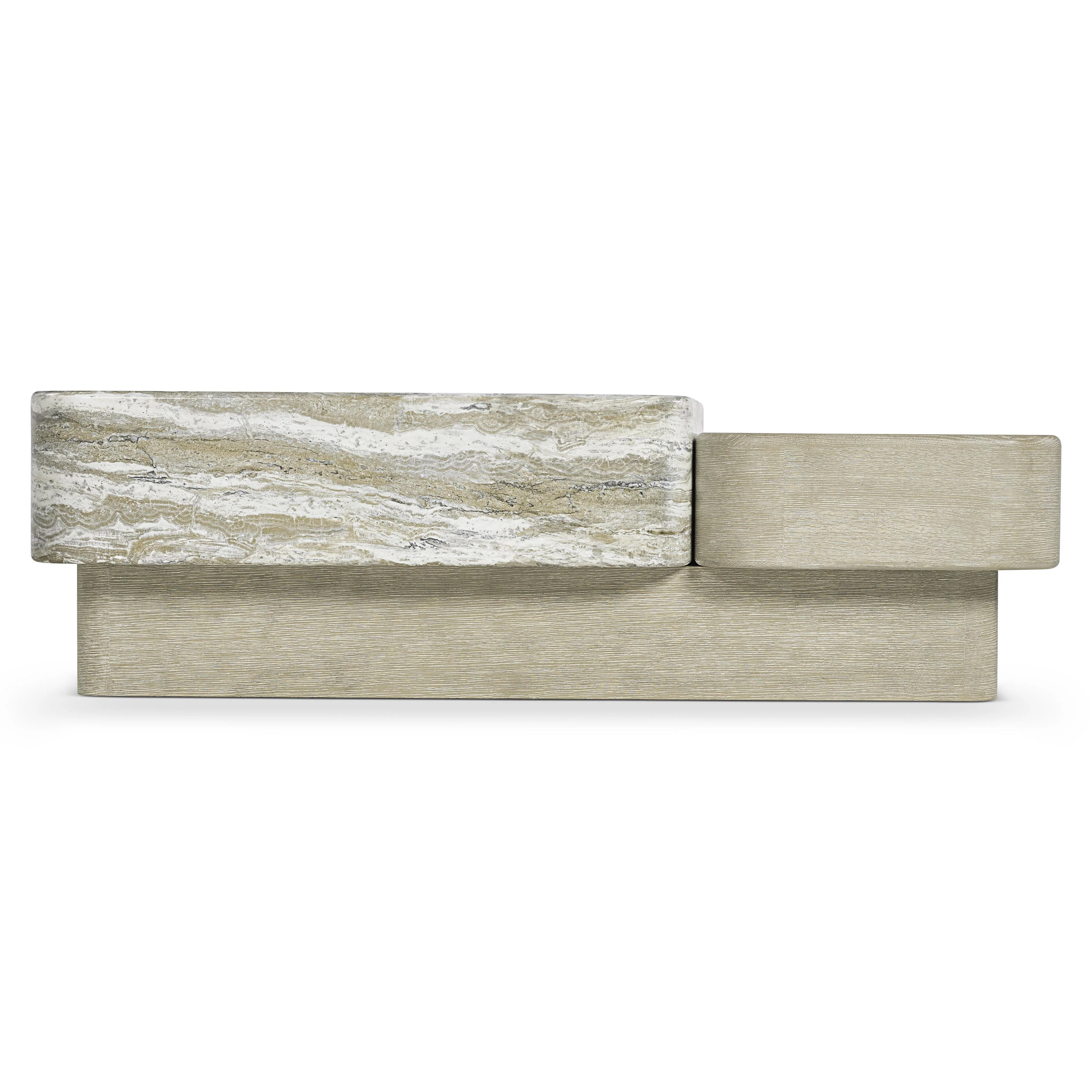 Arcadia Clay/Kalta Faux Stone Cocktail Table - Image 6
