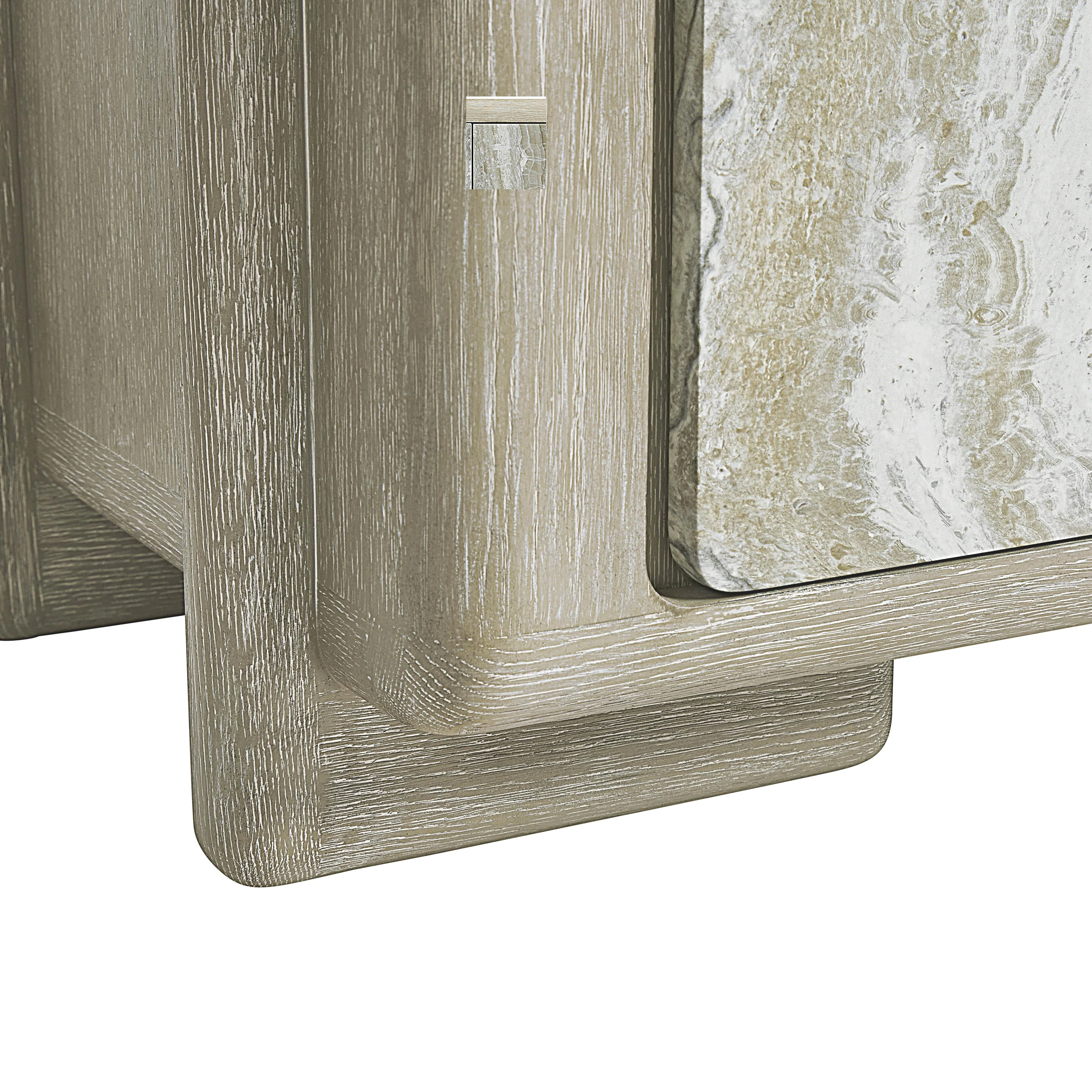 Arcadia Kalta Faux Stone/Clay Buffet - Image 8