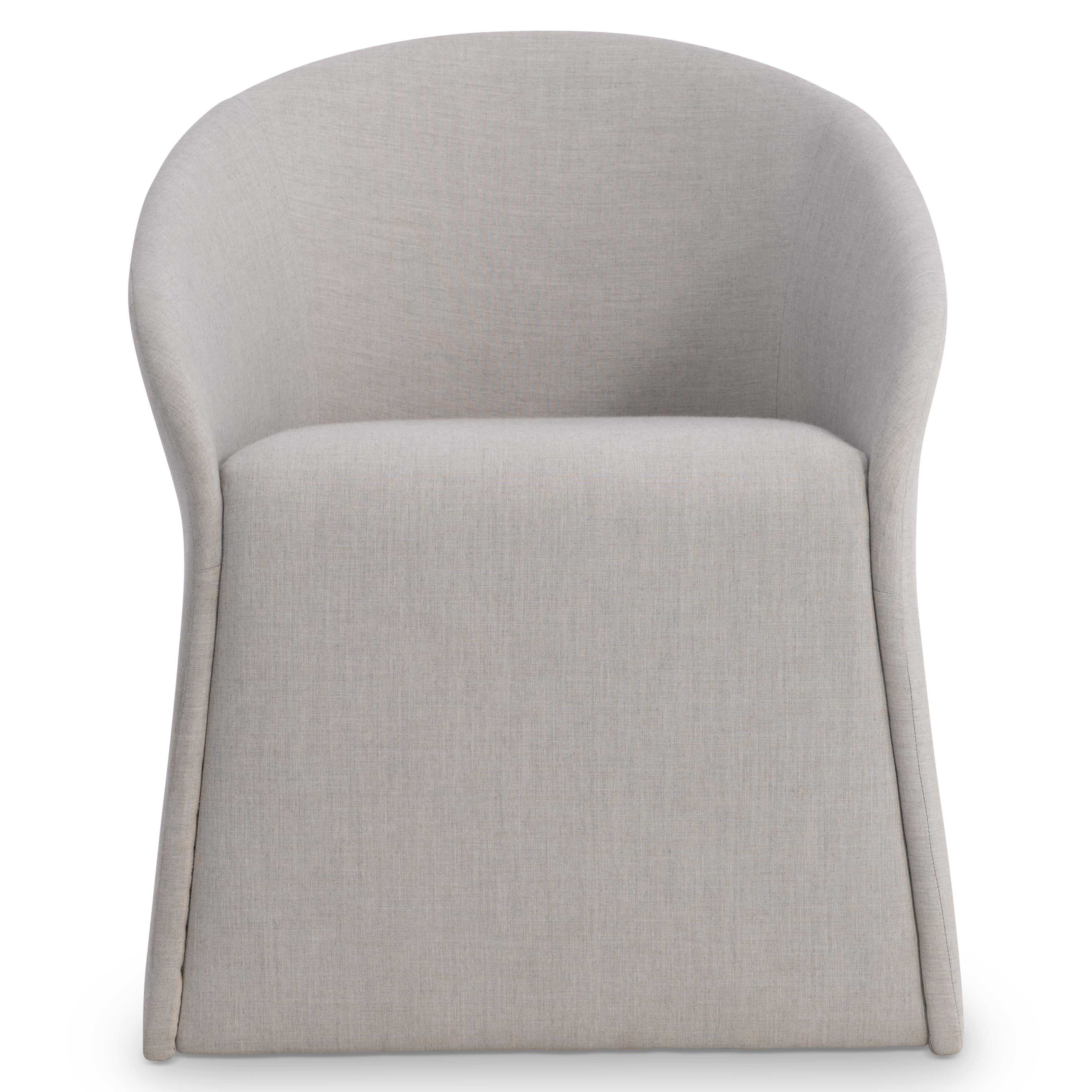 Arden Beige/Tan Arm Chair - Image 3