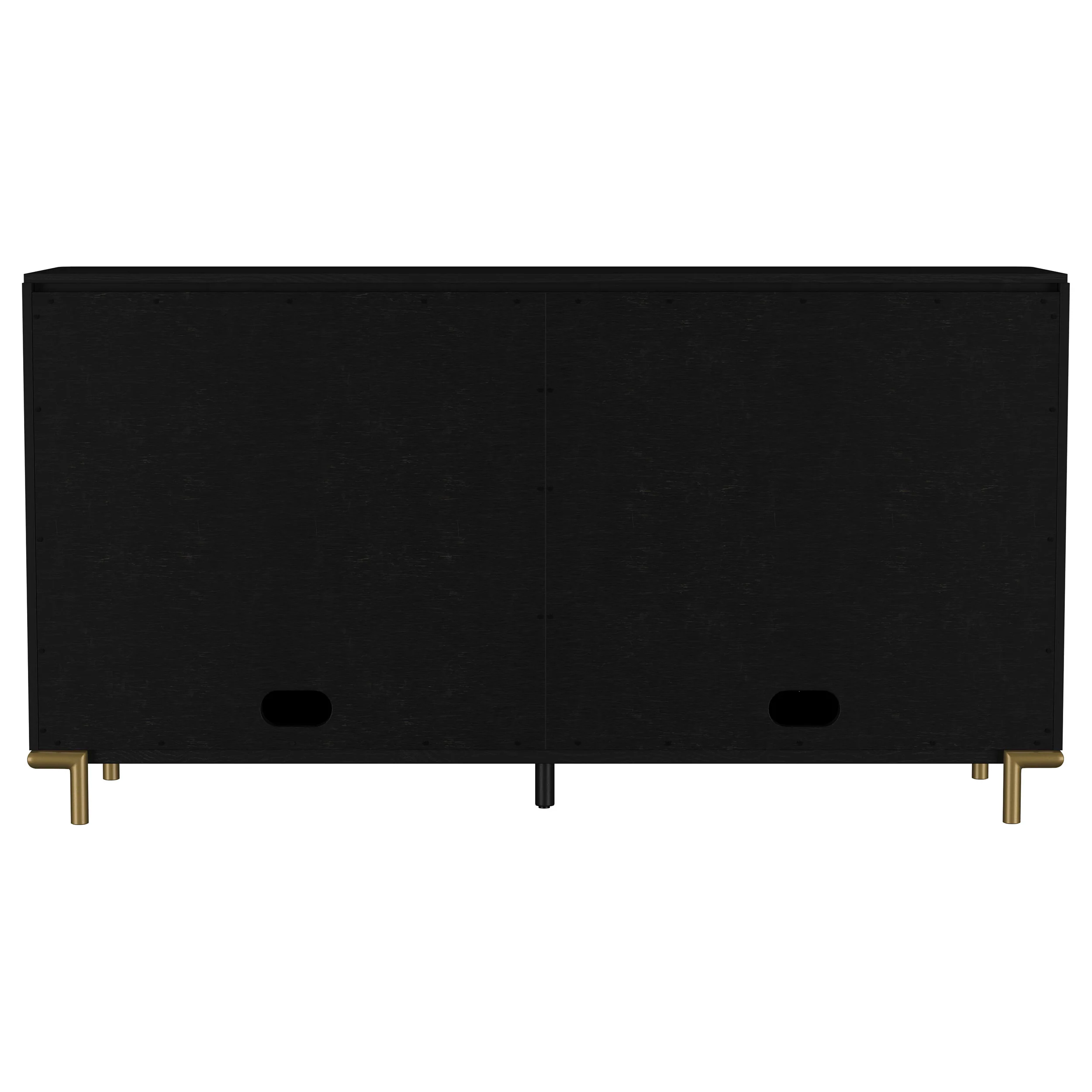 Arini Black 2-drawer Cane Door Dining Sideboard Server - Image 8