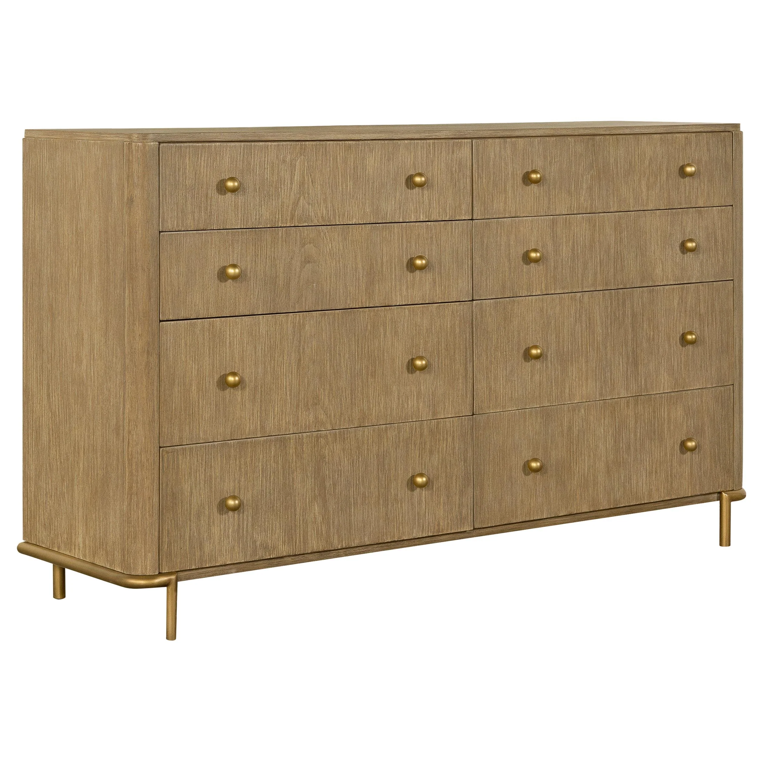 Arini Cream and Sand Wash 4-piece Eastern King Bedroom Set - Image 7