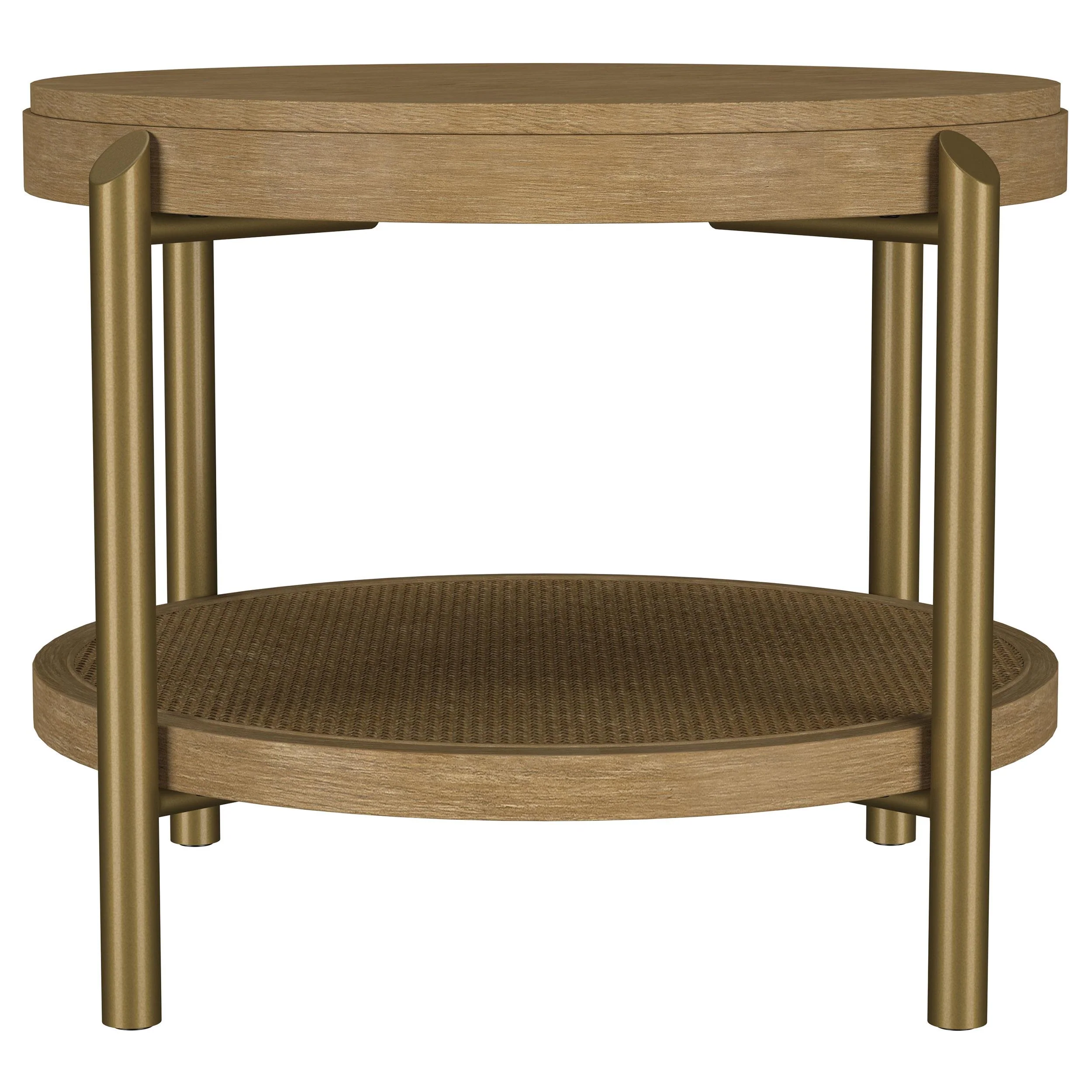 Arini Sand Wash 3-piece Round Coffee and End Table Set - Image 4