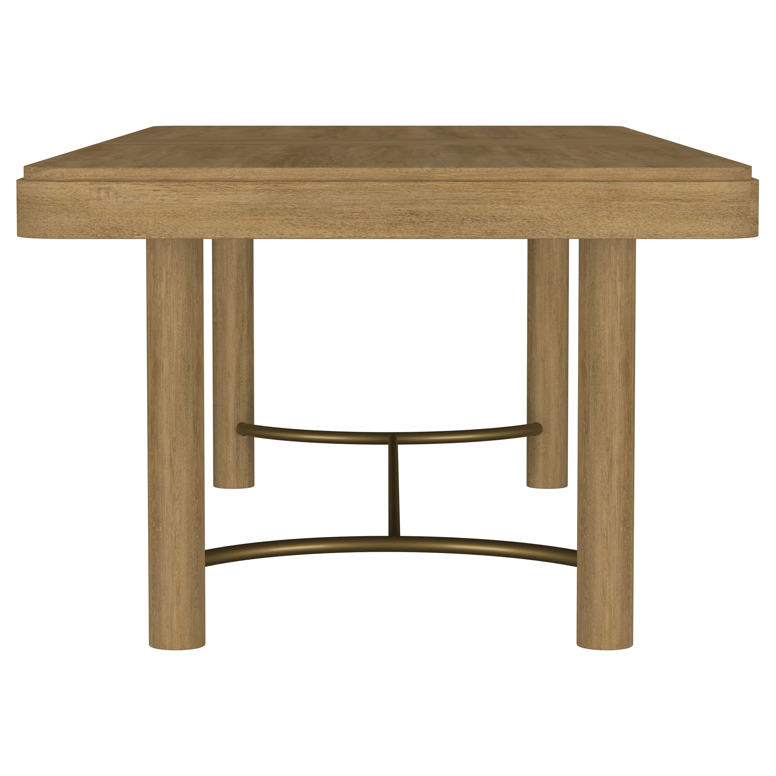 Arini Sand Wash and Black 9-piece Extension Leaf Dining Table Set - Image 5