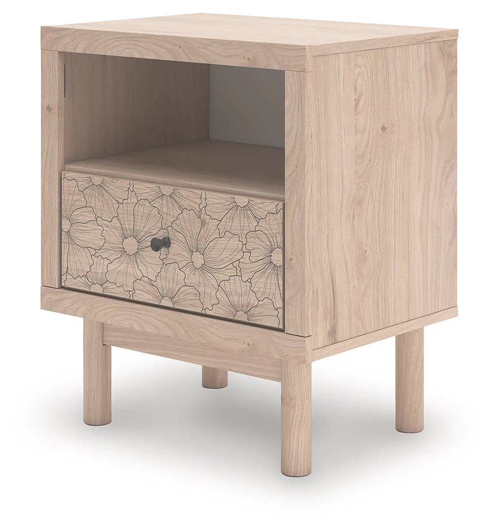 Arloster Tan One Drawer Nightstand (Online Special Price) - Image 3