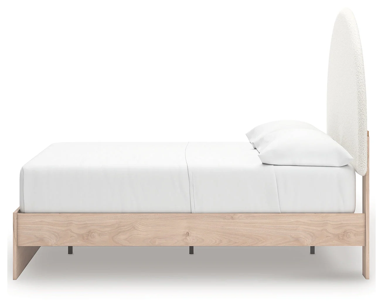 Arloster Tan/White Full Upholstered Panel Bed (Online Special Price) - Image 6