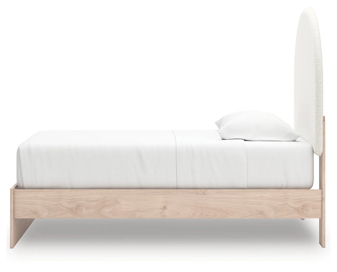 Arloster Tan/White Twin Upholstered Panel Bed (Online Special Price) - Image 6