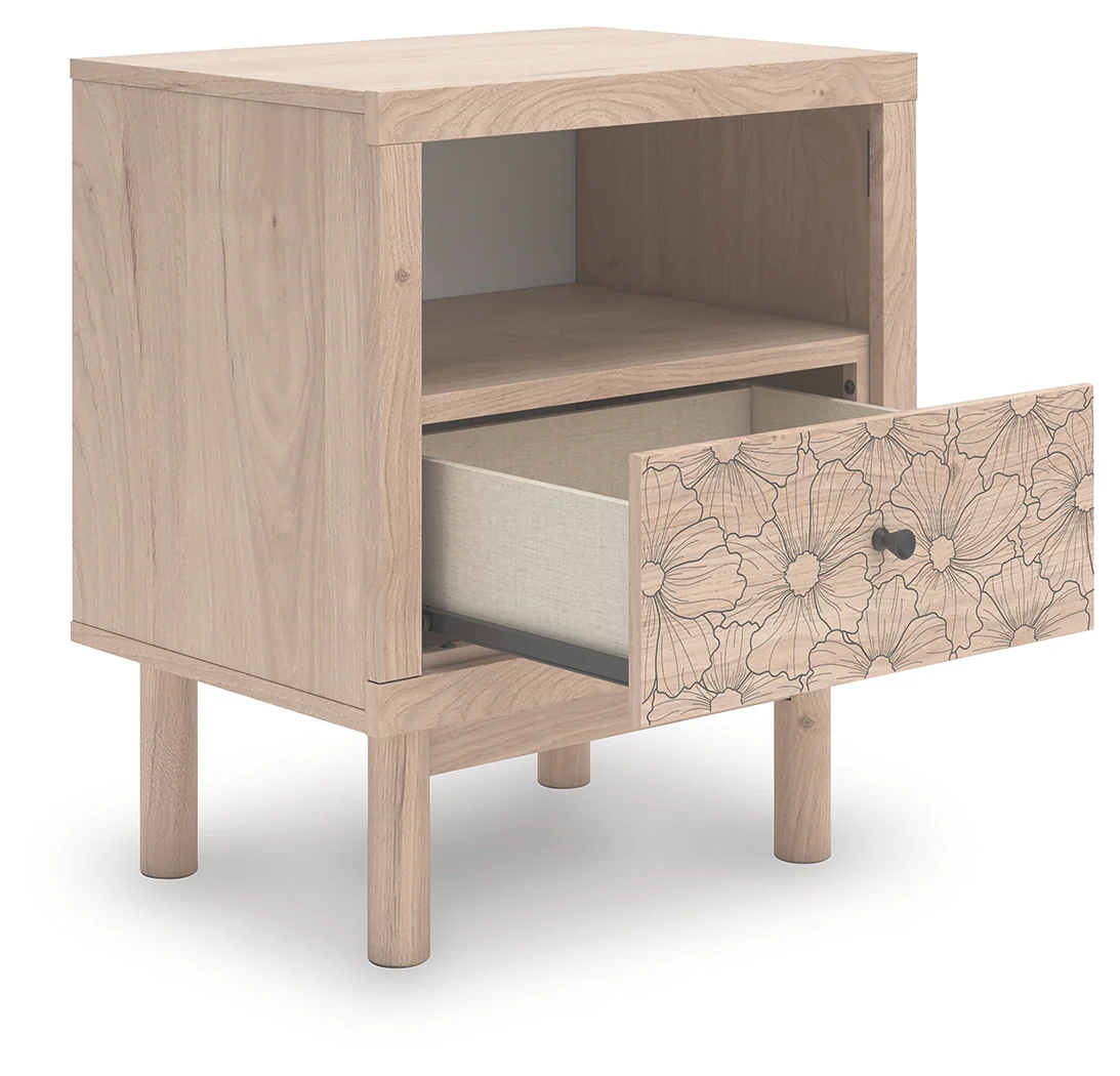 Arloster White/Tan Twin Day Bed with Storage, Dresser and Nightstand (Online Special Price) - Image 18