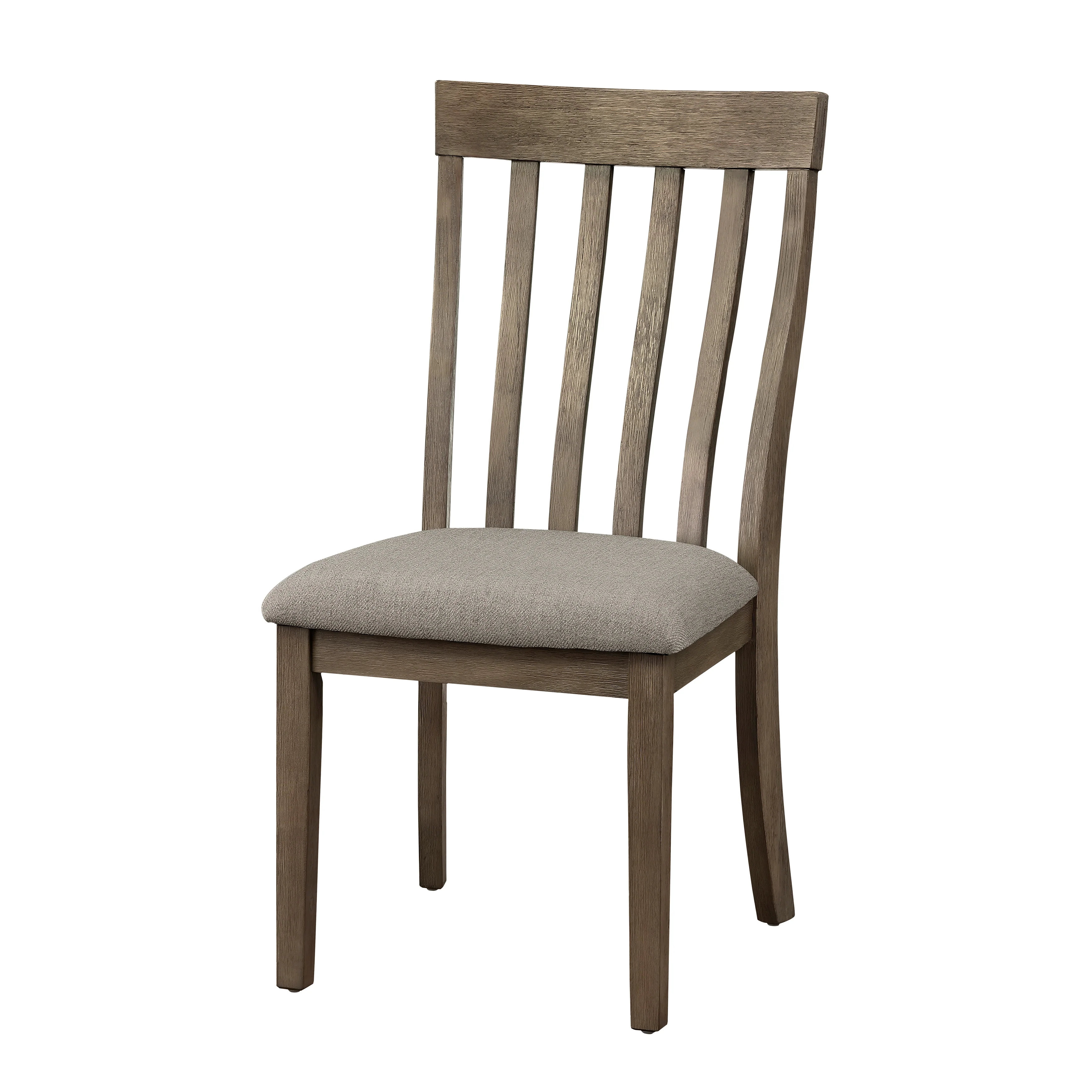 Armhurst Gray/Wire Brushed Brown Side Chair (Set of 2) - Image 3