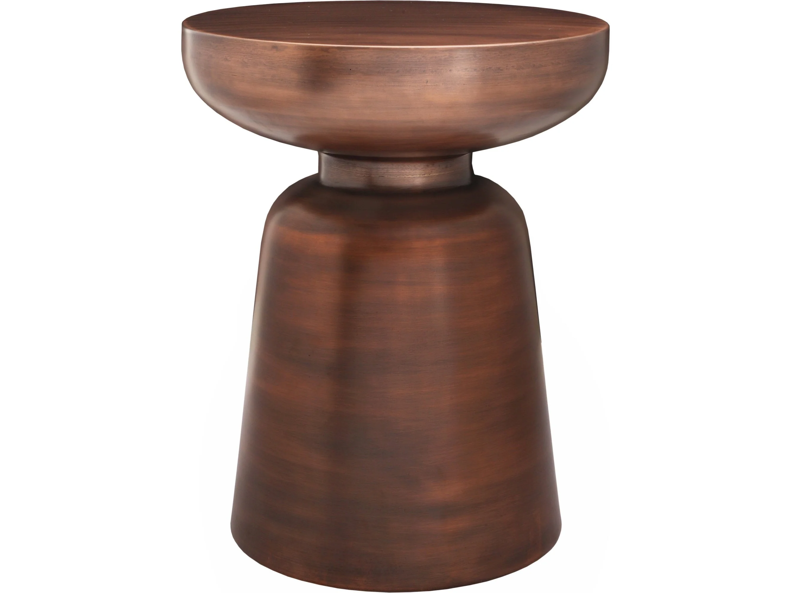 Arthur Antique Copper Accent Table