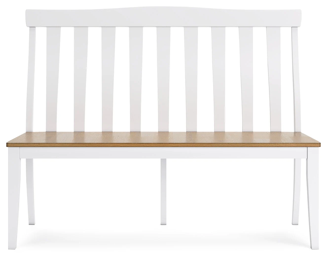 Ashbryn White/Natural Dining Double Chair - Image 4