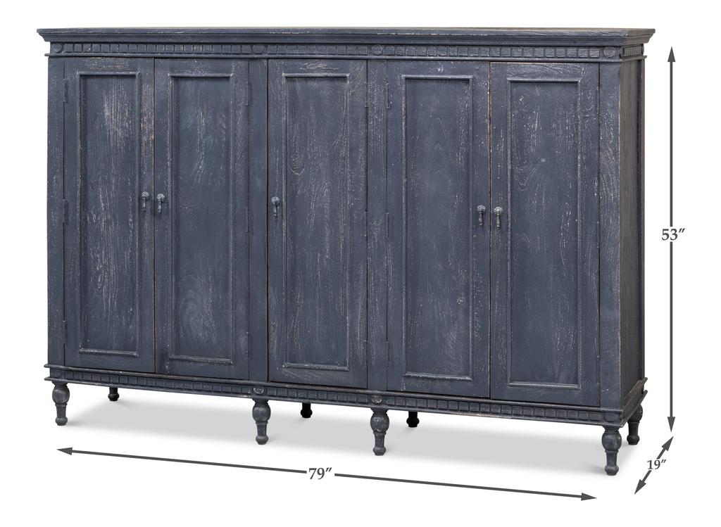 Ashlyn Blue Sideboard - Image 12
