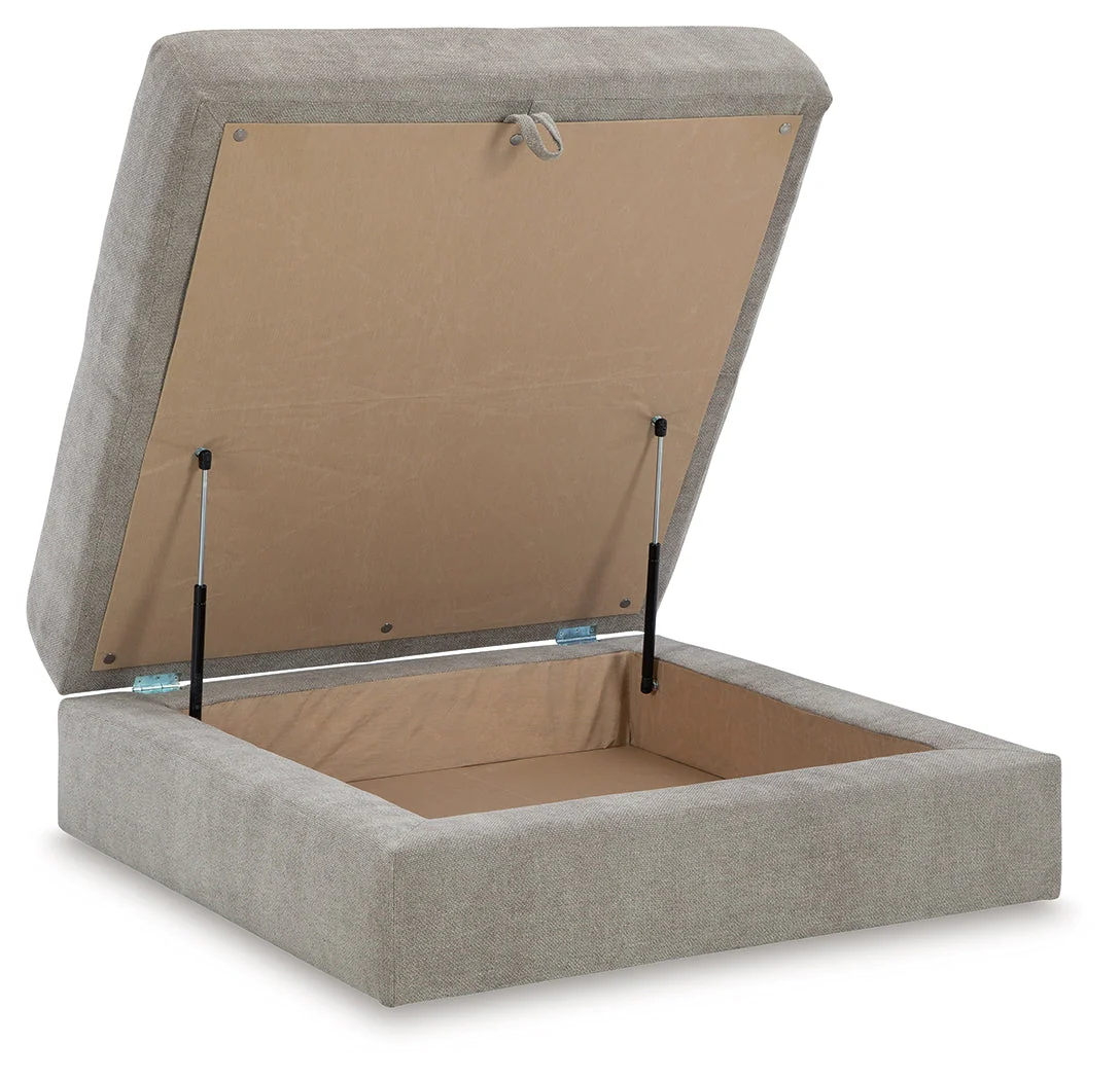 Aslan Court Flax Ottoman With Storage (Online Special Price) - Image 3