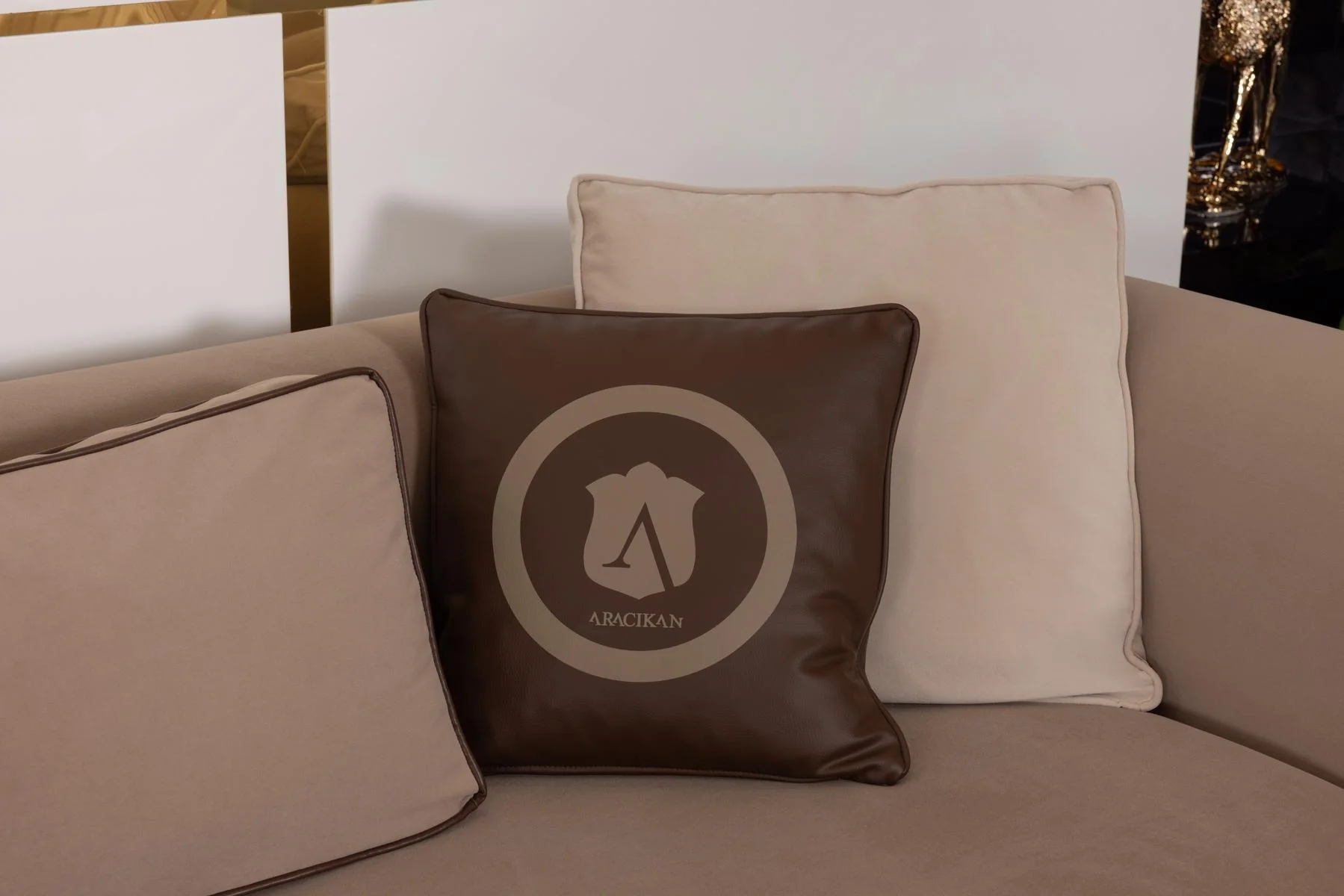 Asos Brown Sofa - Image 4