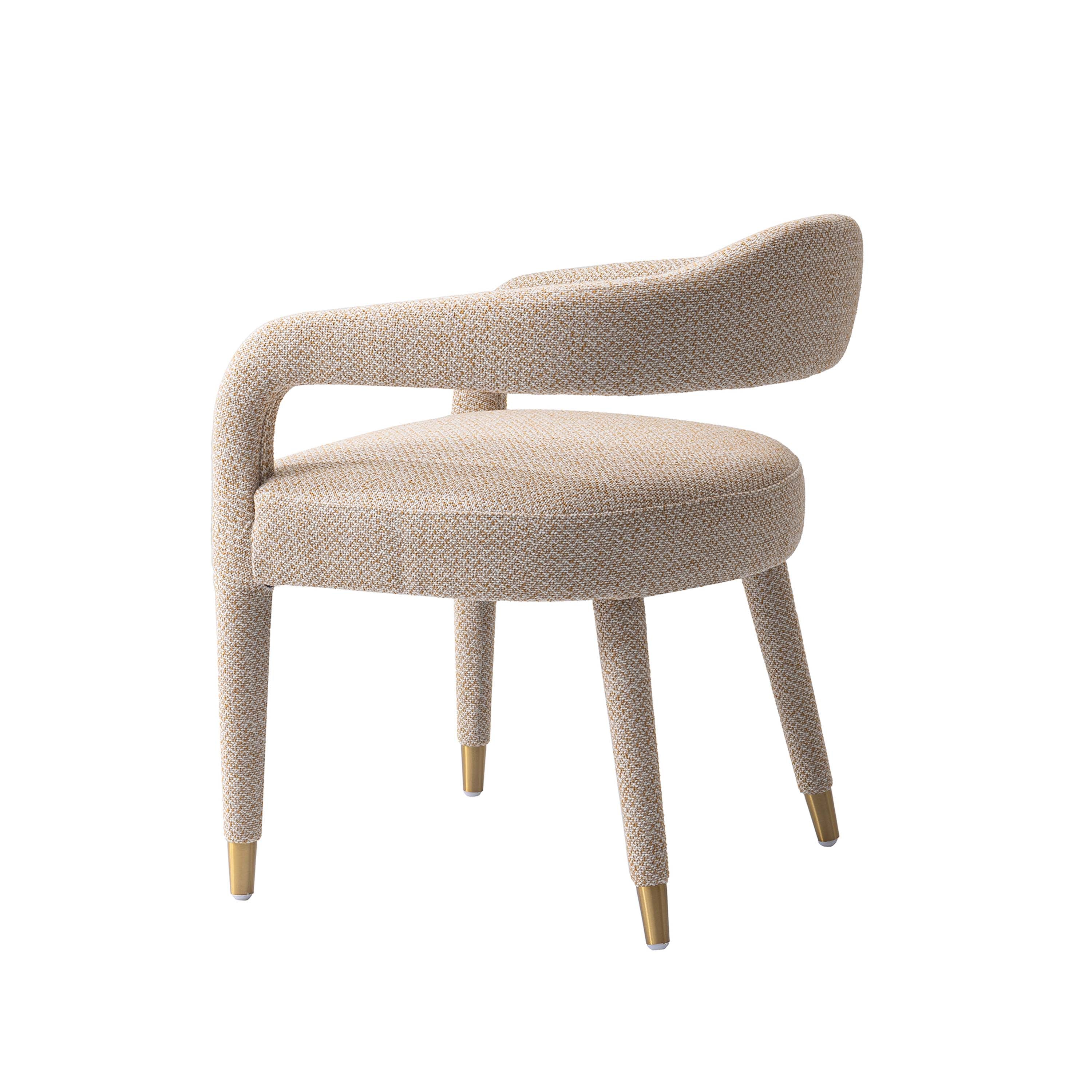 Aspen Dining Armchairs in Gold Dust (set of 2) - Image 8