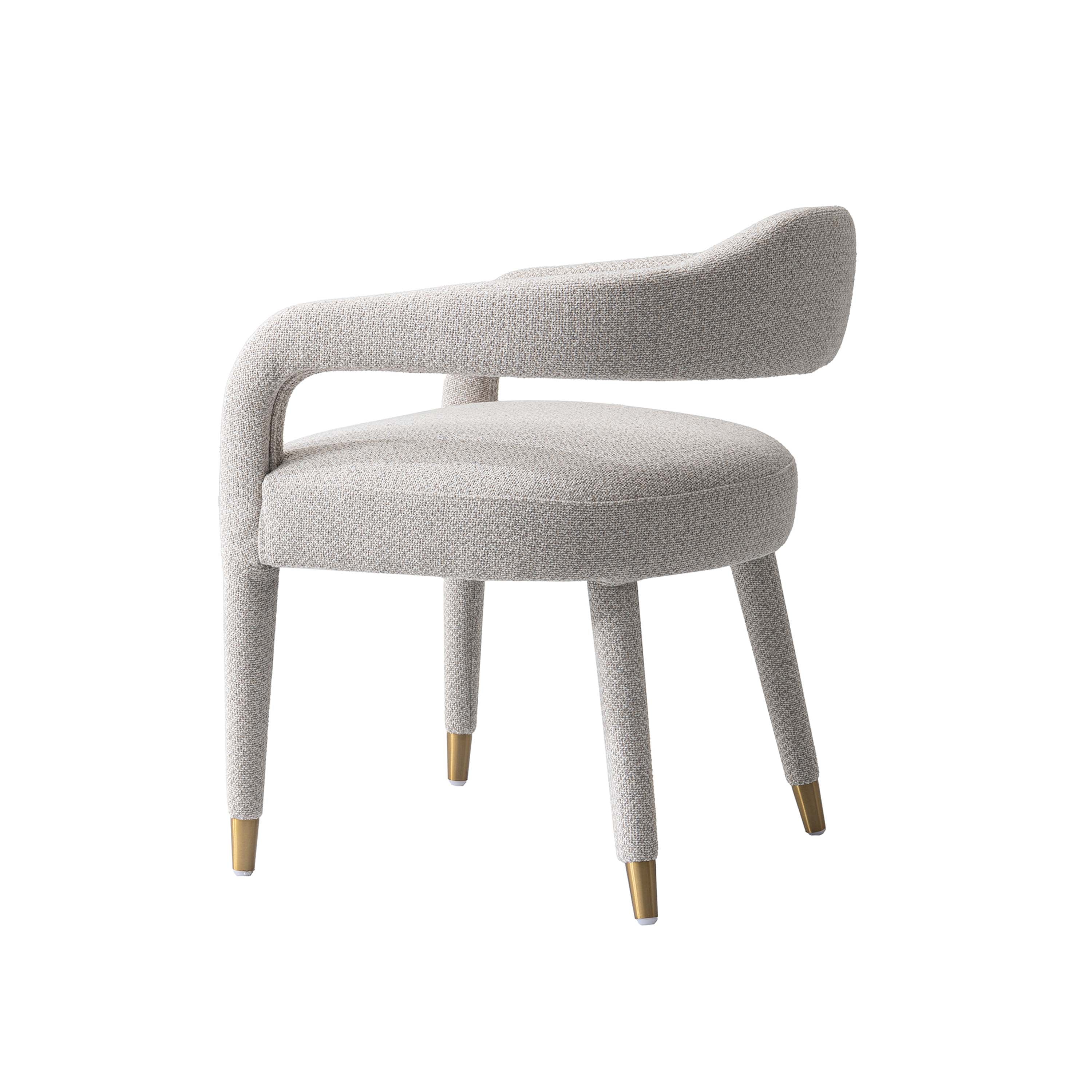 Aspen Dining Armchairs in Silver Lining (set of 2) - Image 8