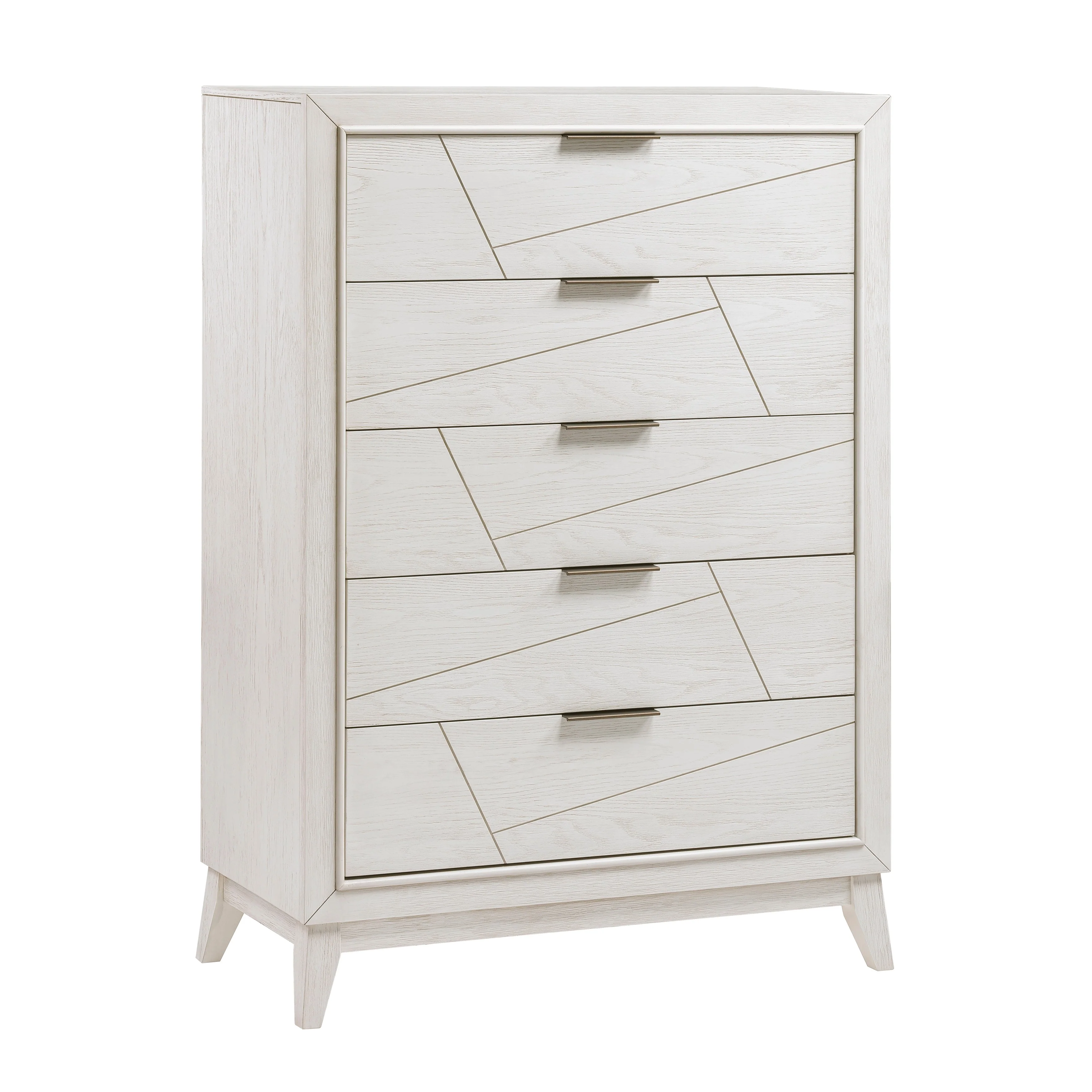 Asteria Antique White/Ivory 5-Piece Queen Bedroom Set - Image 17