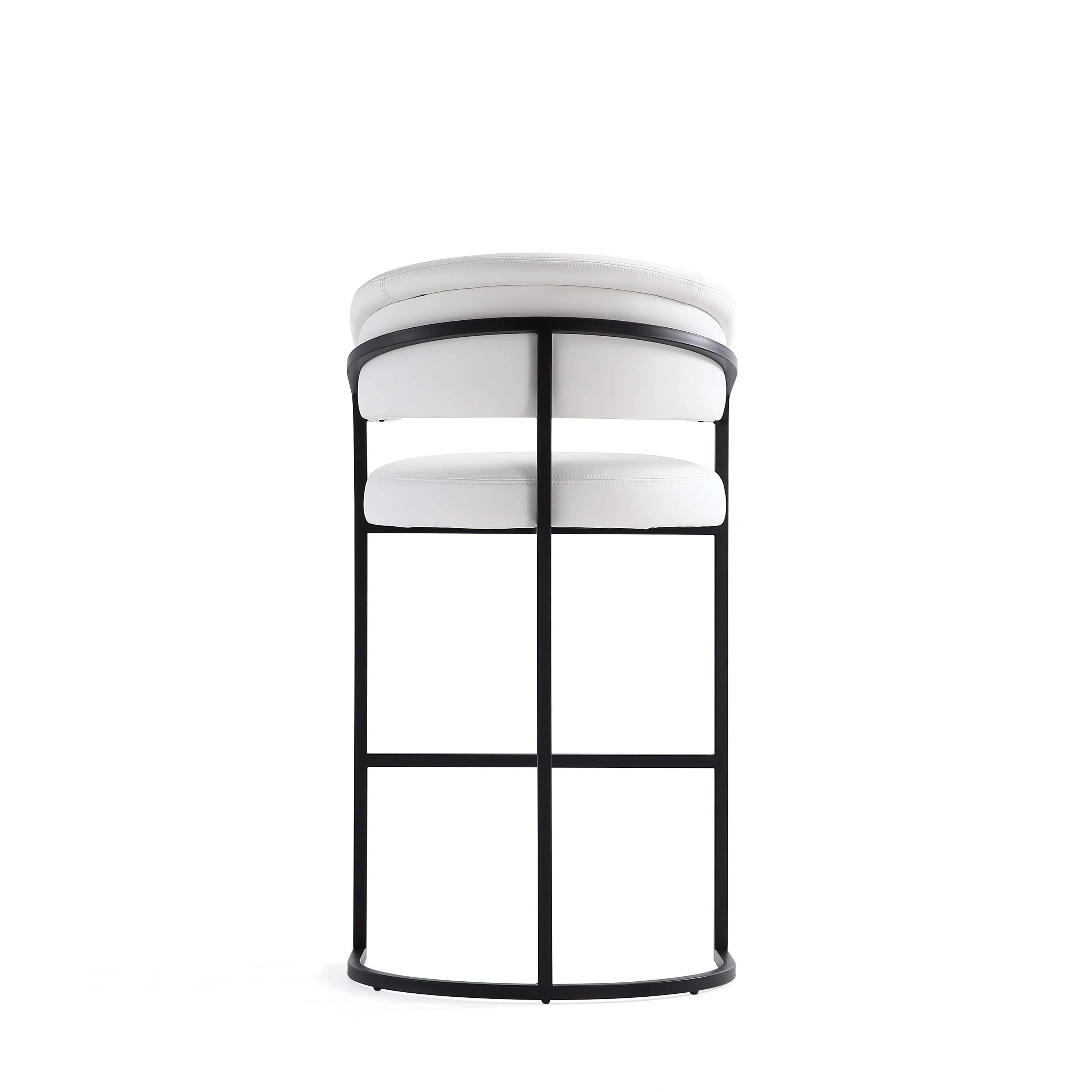 Augusta Barstool in White (set of 3) - Image 9