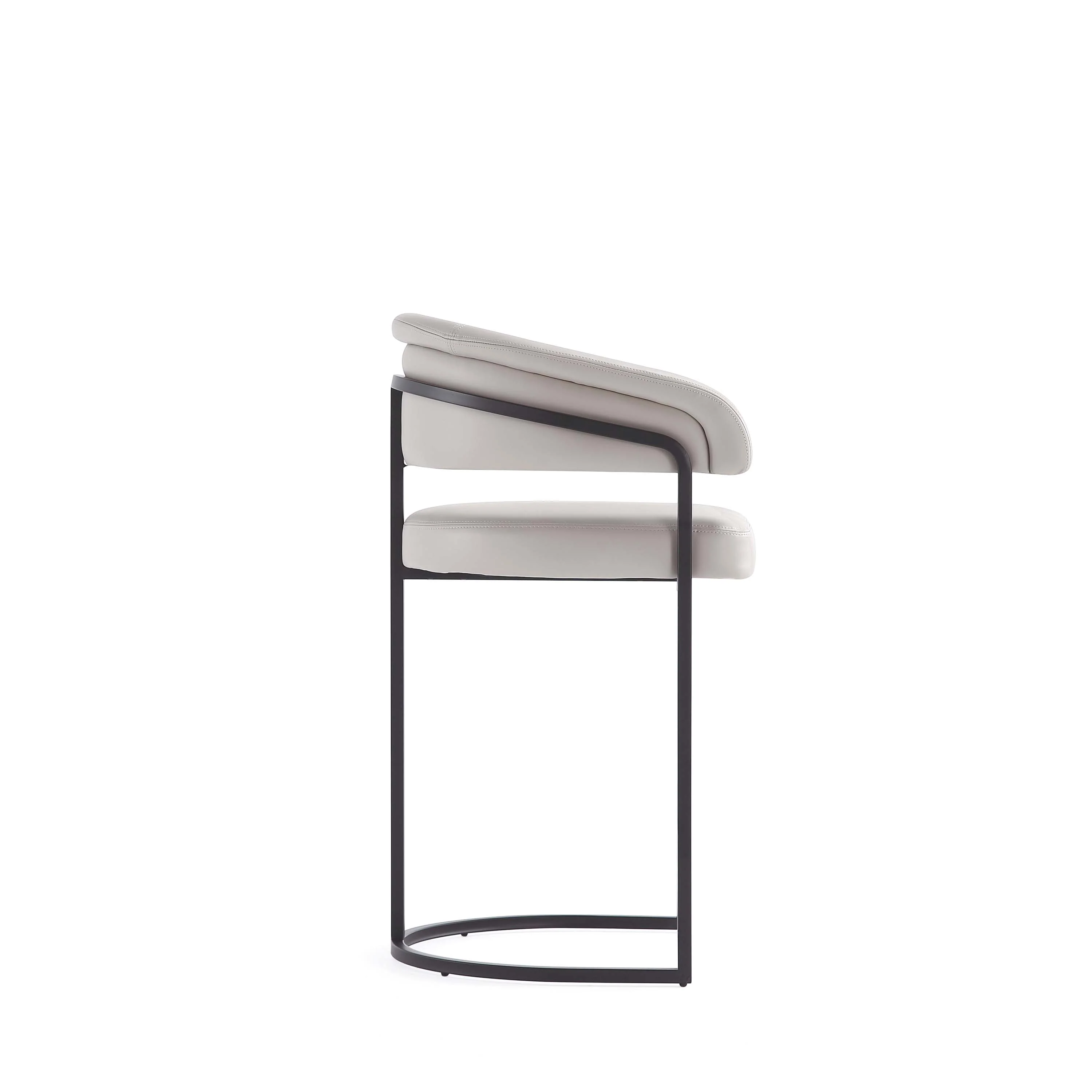 Augusta Counter Stool in Light Grey (set of 3) - Image 7