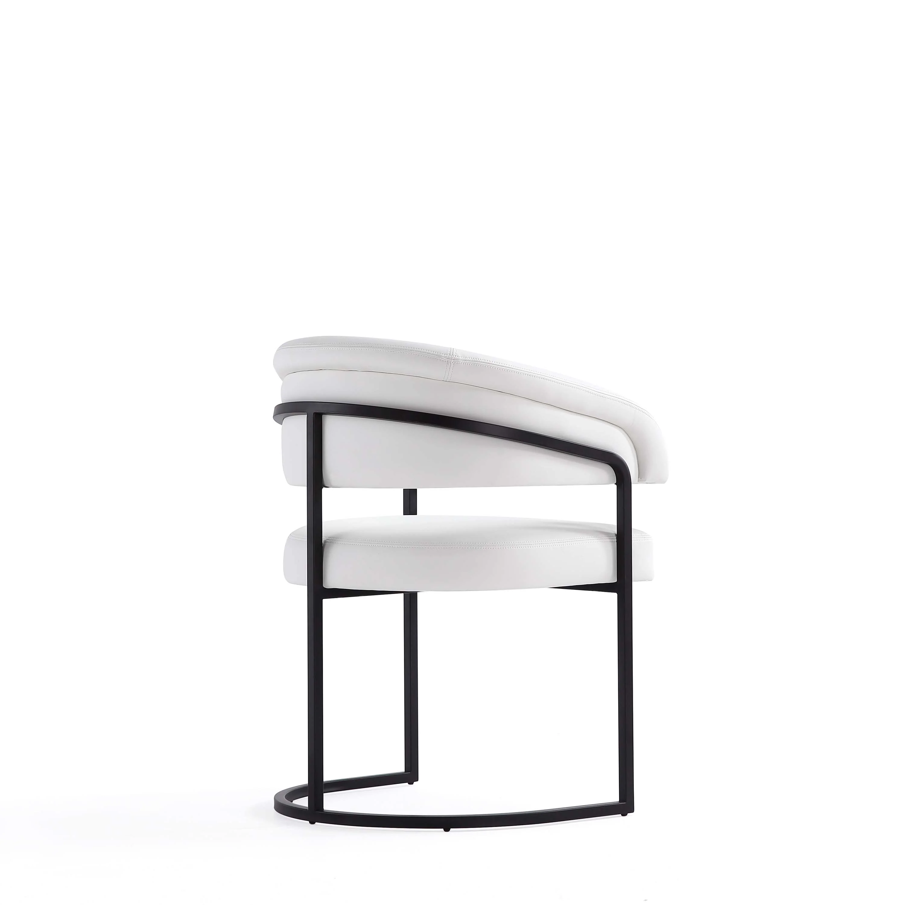 Augusta Dining Chair in White (set of 2) - Image 8
