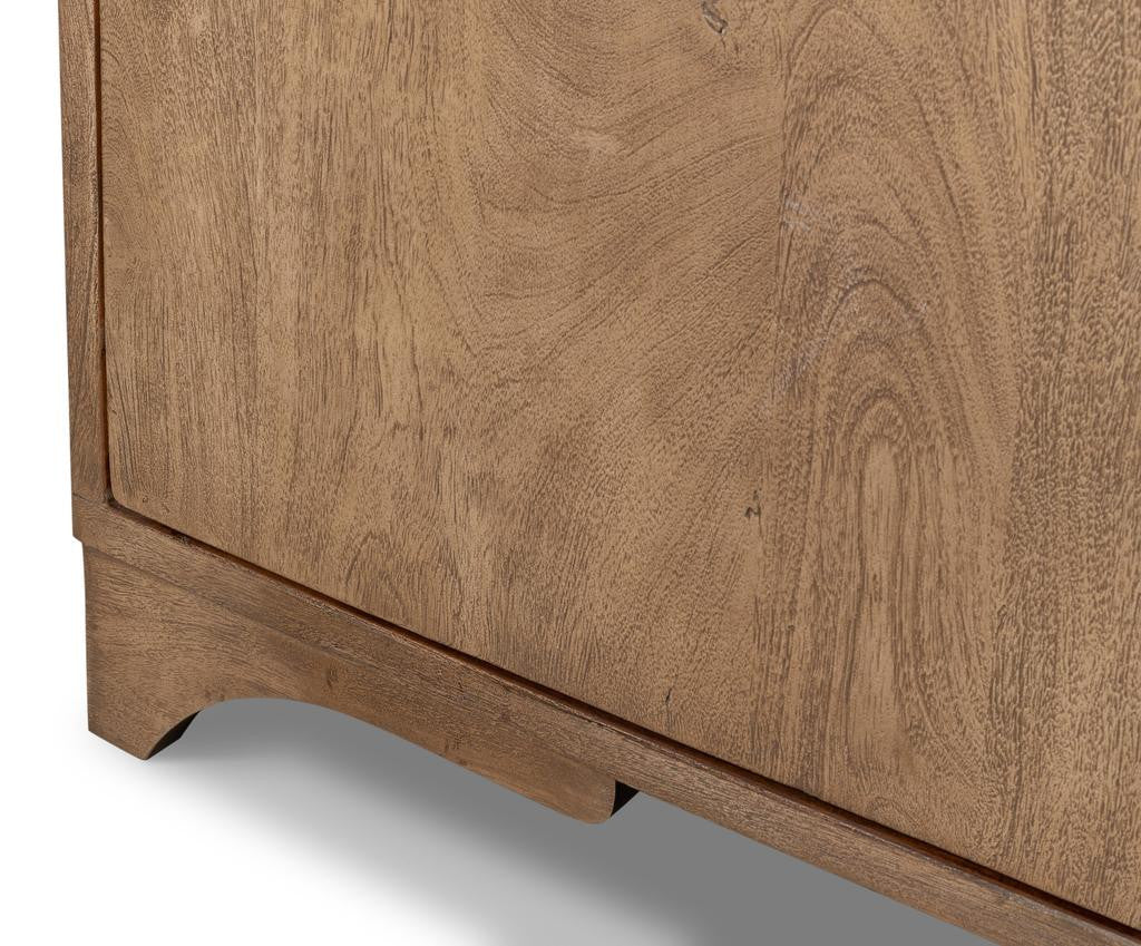 Augustus Tan Two Door Cabinet - Image 8