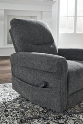 Aureta Charcoal Power Lift Recliner (Online Special Price) - Image 3