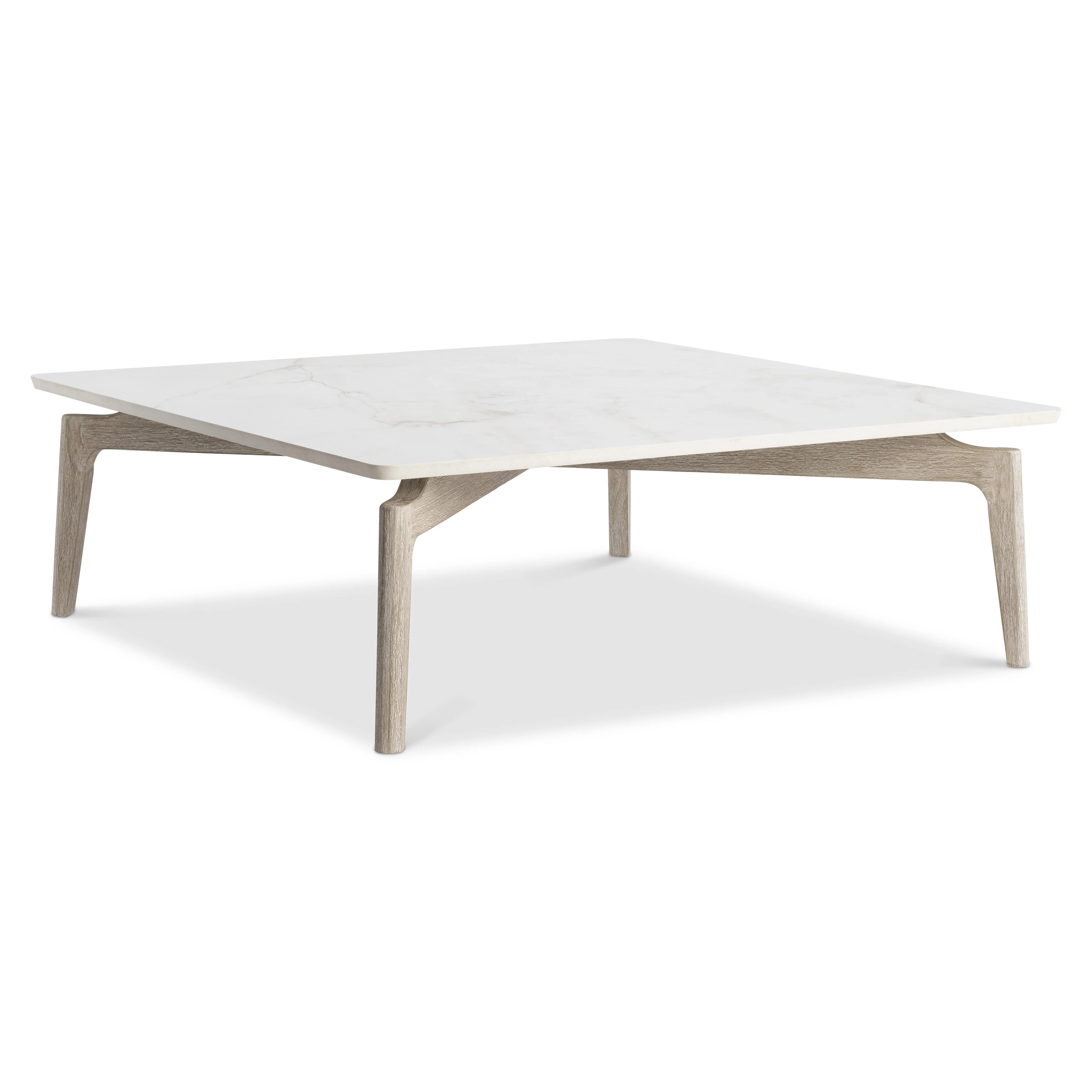Aurora Warm Shale/Sea Oat Outdoor Cocktail Table - Image 4