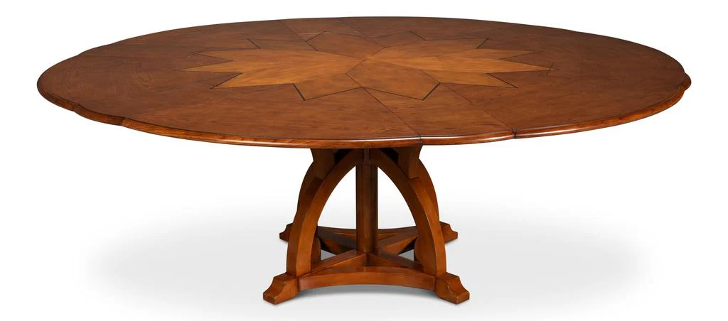 Austin Jupe Brown Medium Dining Table - Image 10