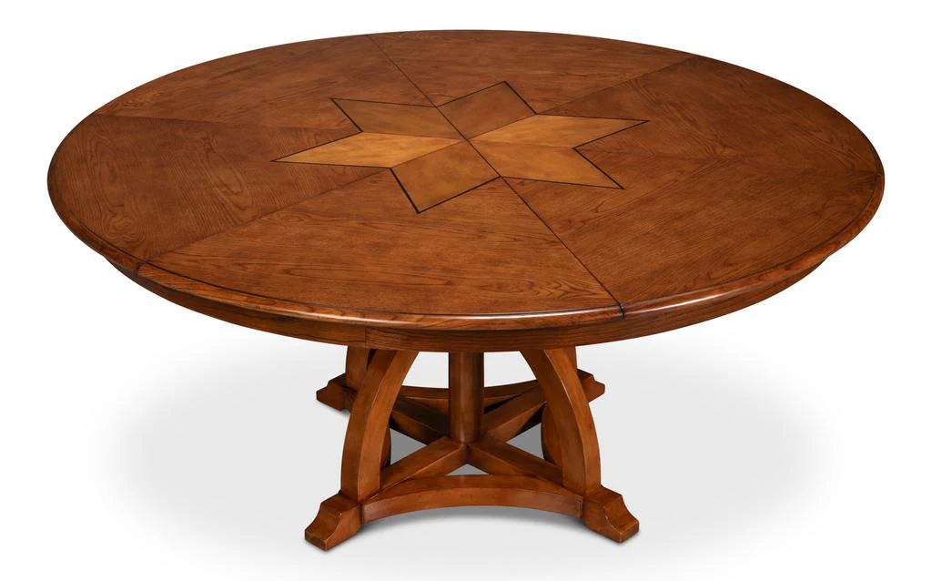 Austin Jupe Brown Medium Dining Table - Image 11