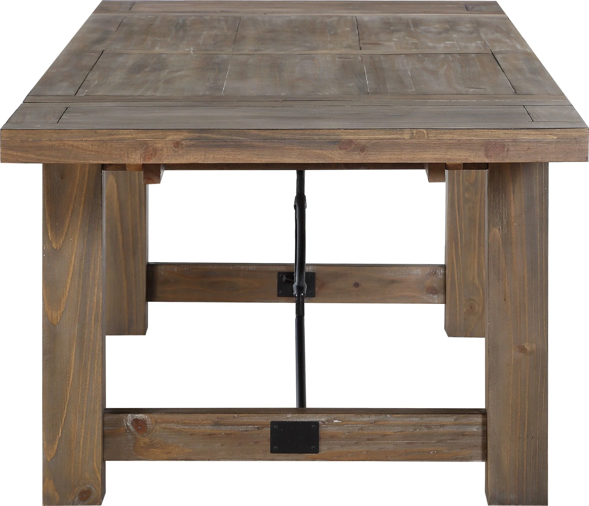 Autumn Flink Oak Solid Wood Extending Dining Table - Image 6