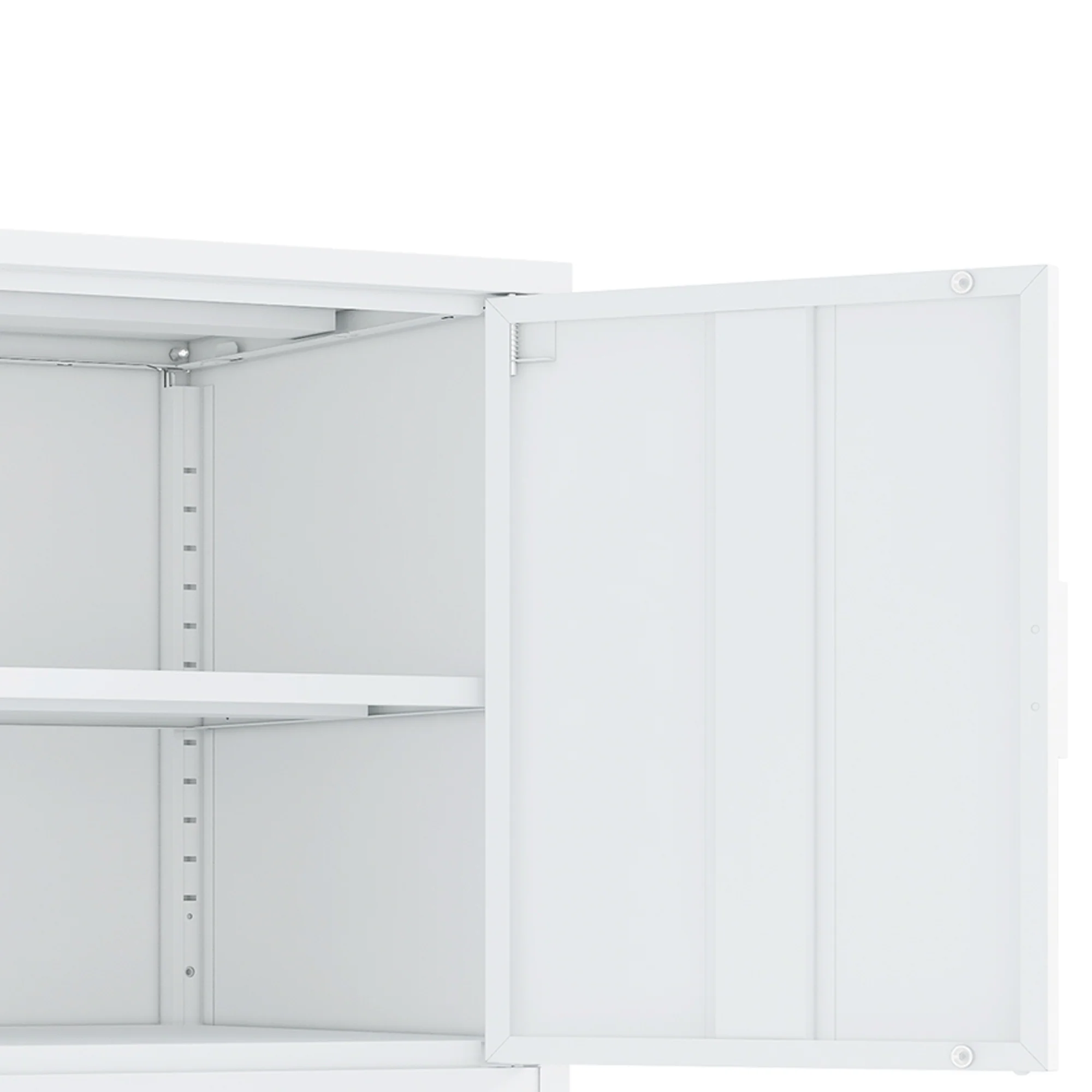 Ava 23.6" Accent Cabinet in White - Image 6