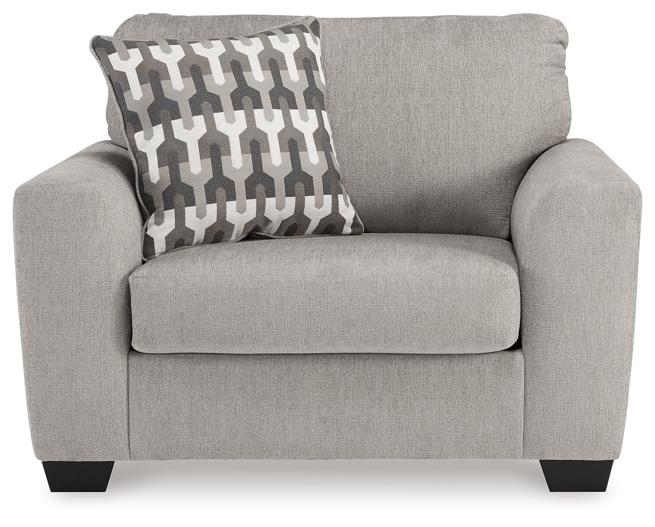Avenal Park Flannel Oversized Chair & Ottoman (Online Special Price) - Image 6
