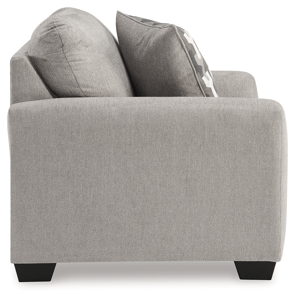 Avenal Park Flannel Oversized Chair & Ottoman (Online Special Price) - Image 7