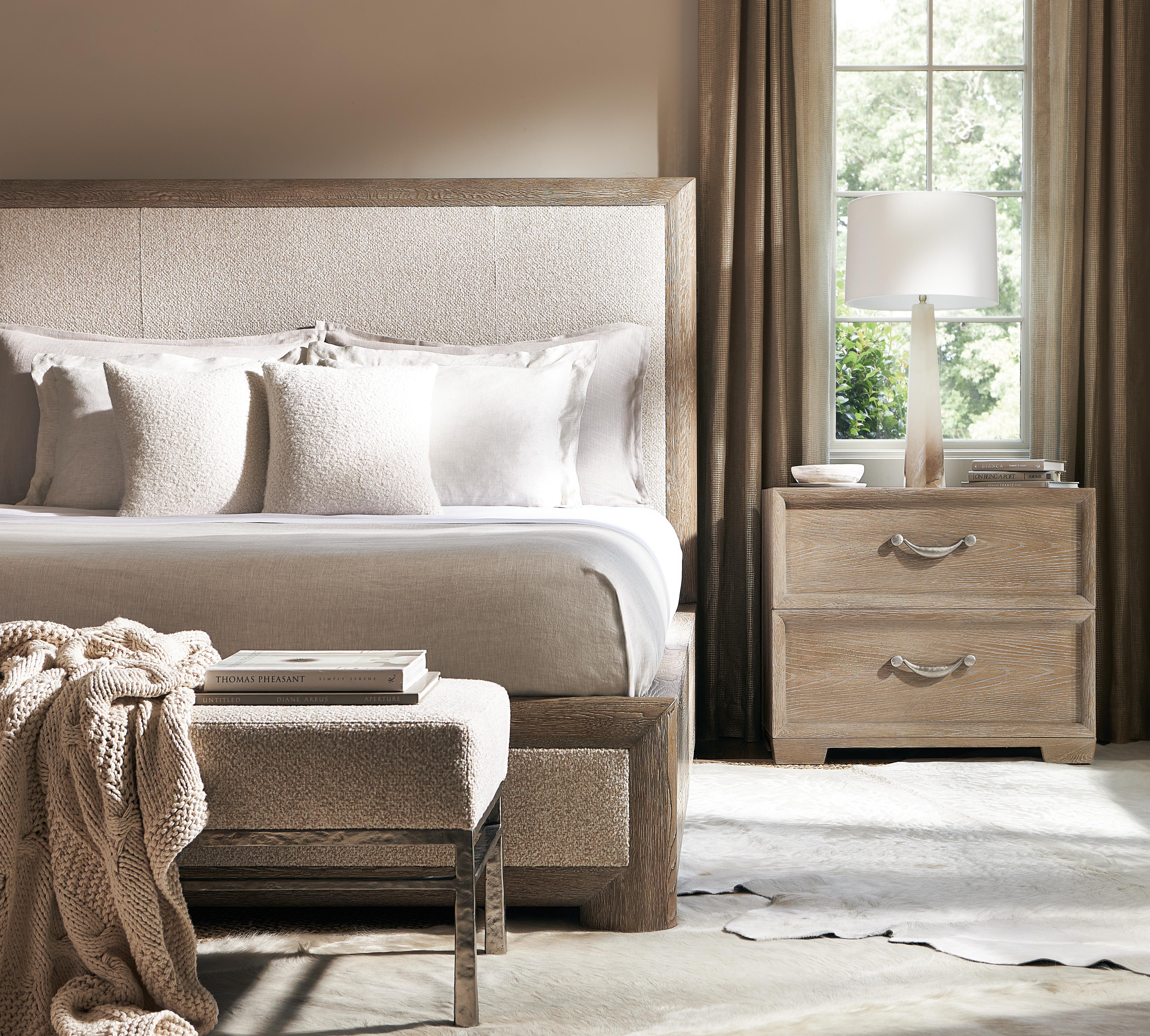 Aventura Marcona/White/Cream California King Panel Bed - Image 6